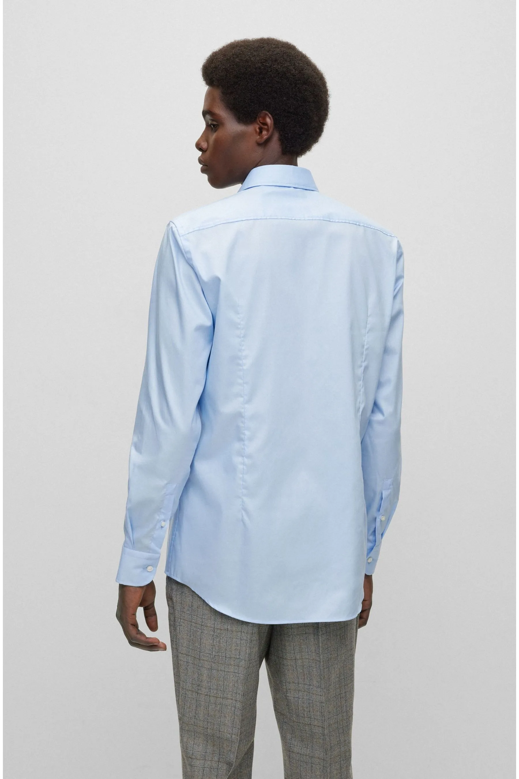 BOSS Vestibilità slim Cotton Vestito Shirt    