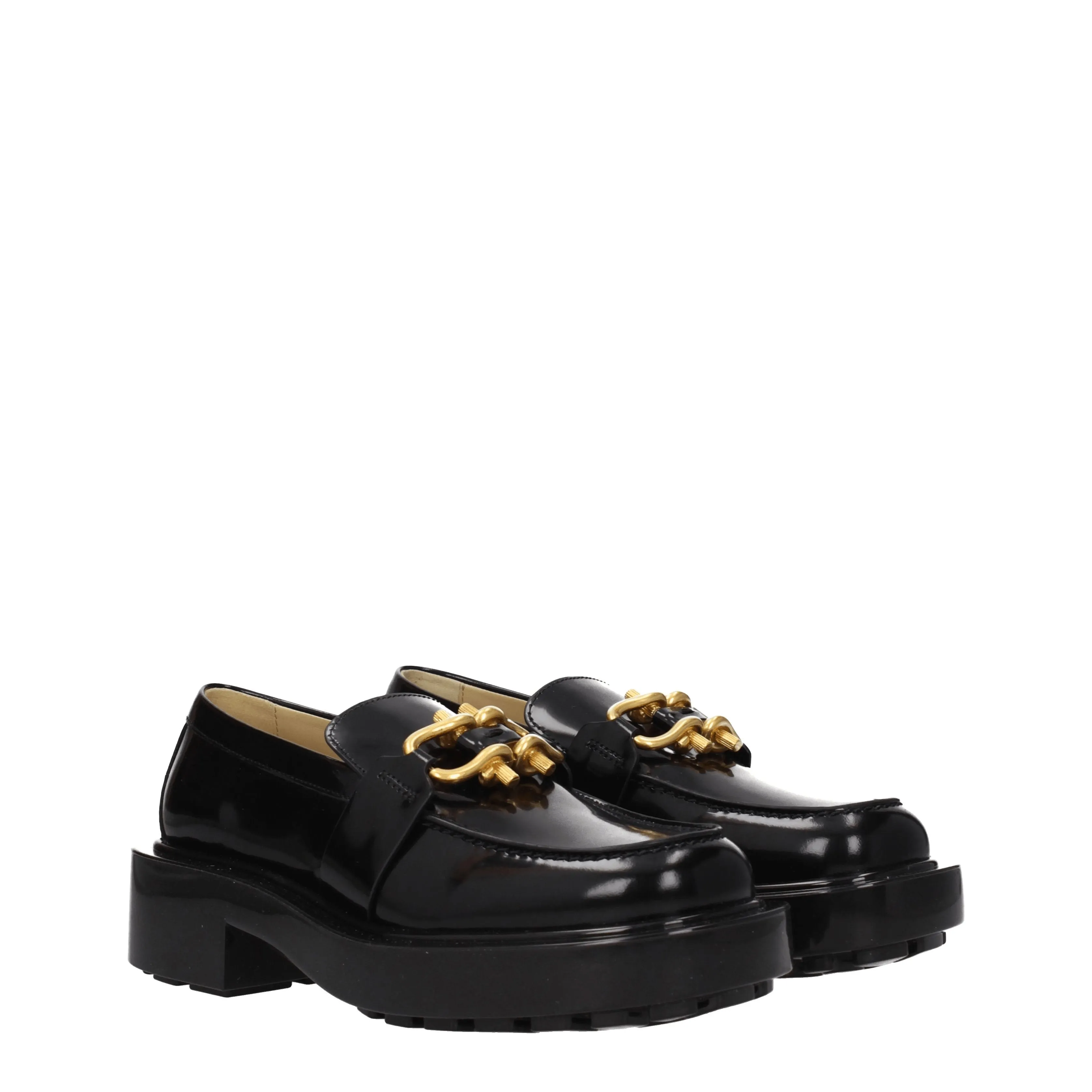 Bottega Veneta Mocassini Flinston Donna Pelle Nero