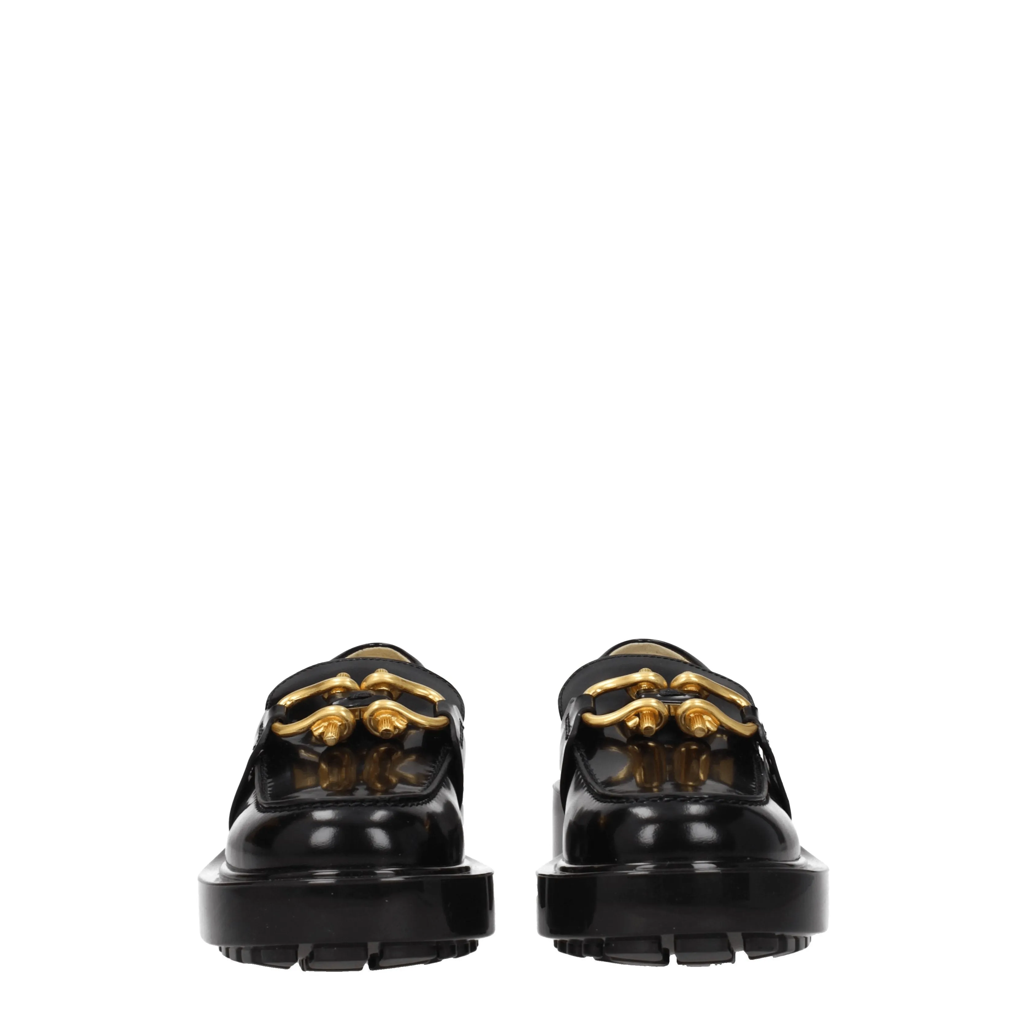Bottega Veneta Mocassini Flinston Donna Pelle Nero