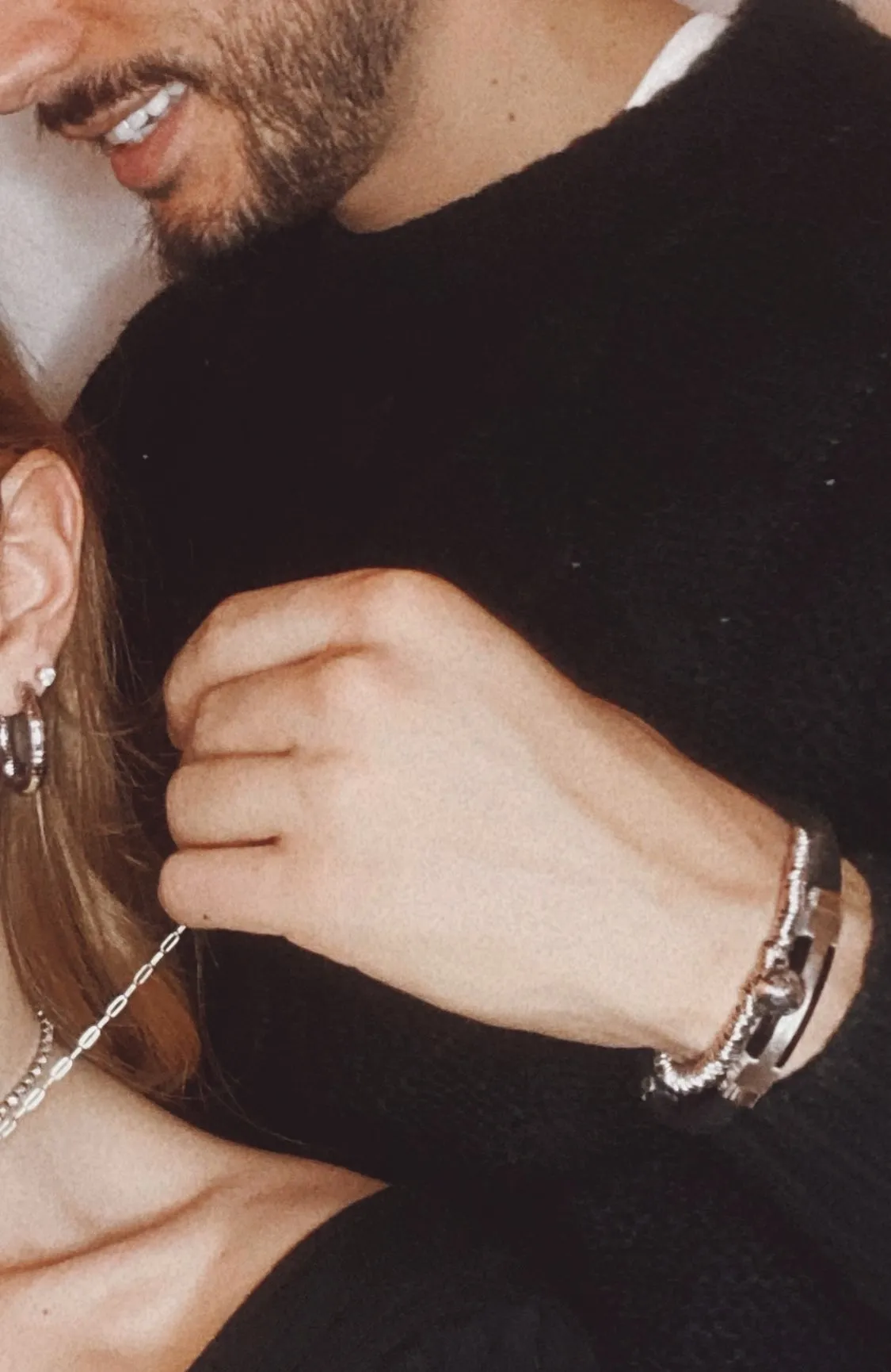 BRACCIALE CALCIO PERSONALIZZABILE ARGENTO