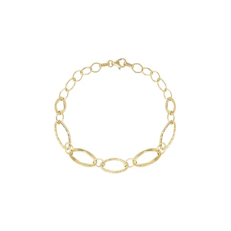 Bracciale donna grumetta in oro giallo