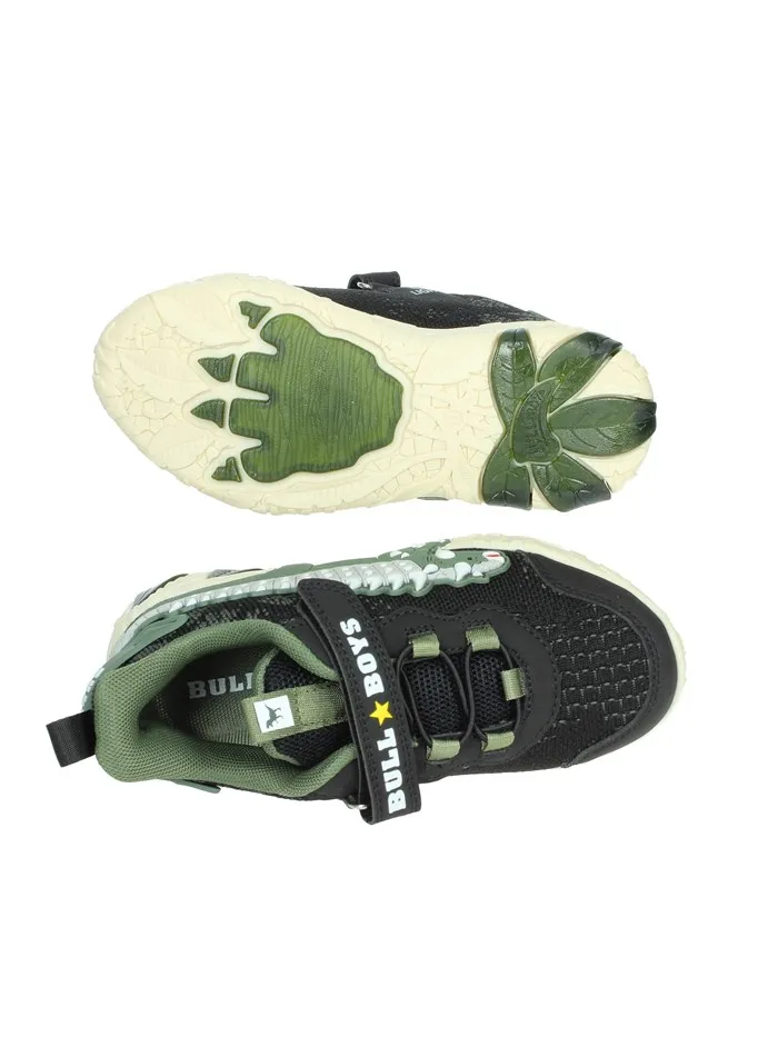 Bull Boys  SNEAKERS BASSA DNAL4557 NERO/VERDONE