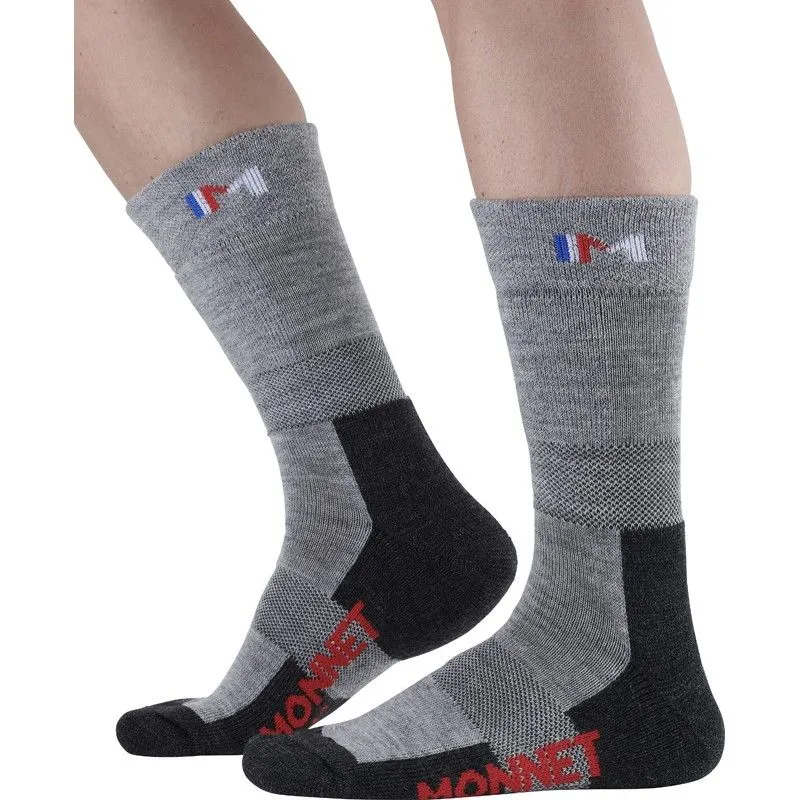 Calzini TREK WOOL - Monnet TREK CONFORT (Grigio)