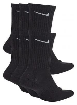 Calzini (x6) Nike Everyday Cushioned Black Unisex