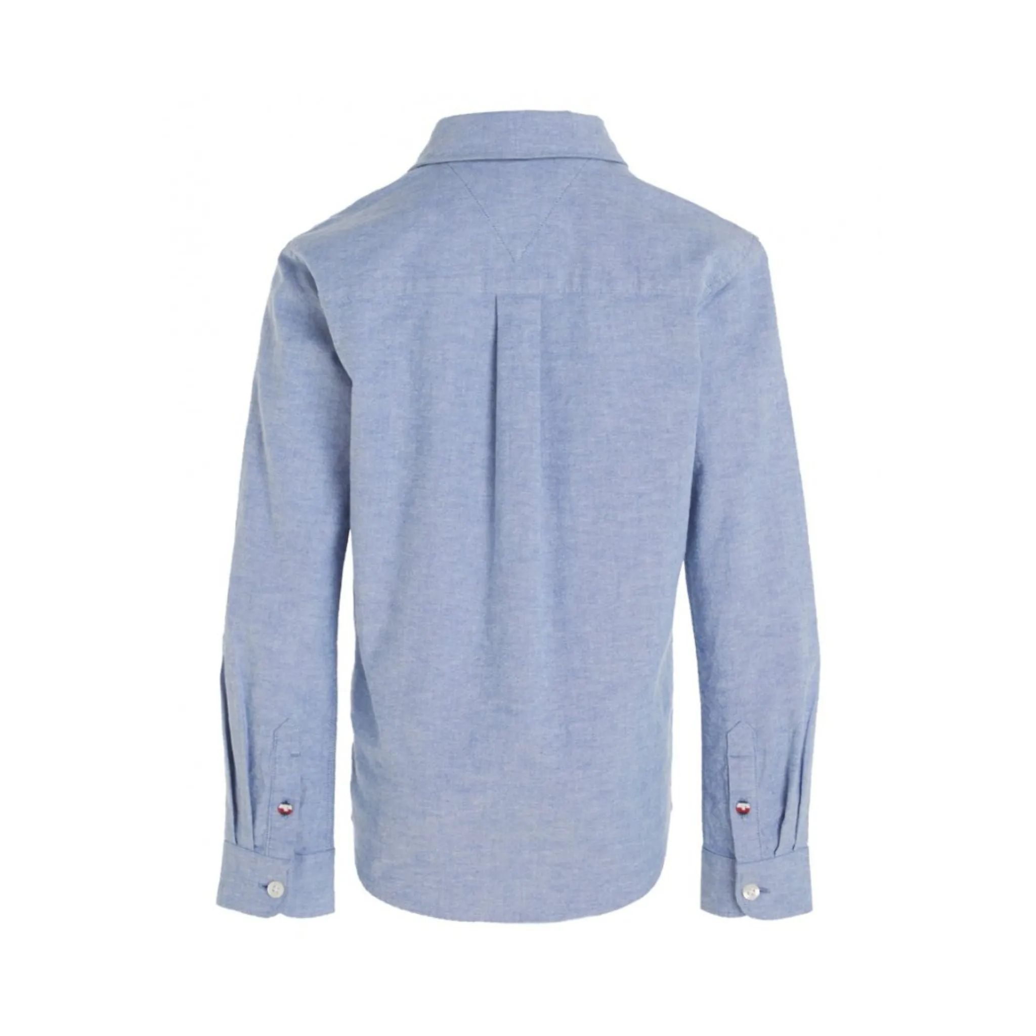 Camicia Bambino Celeste in cotone