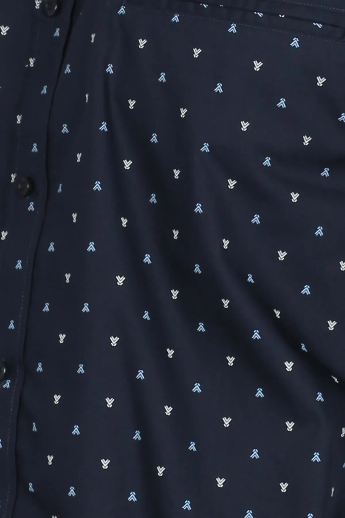 Camicia coreana uomo con microfantasia a contrasto