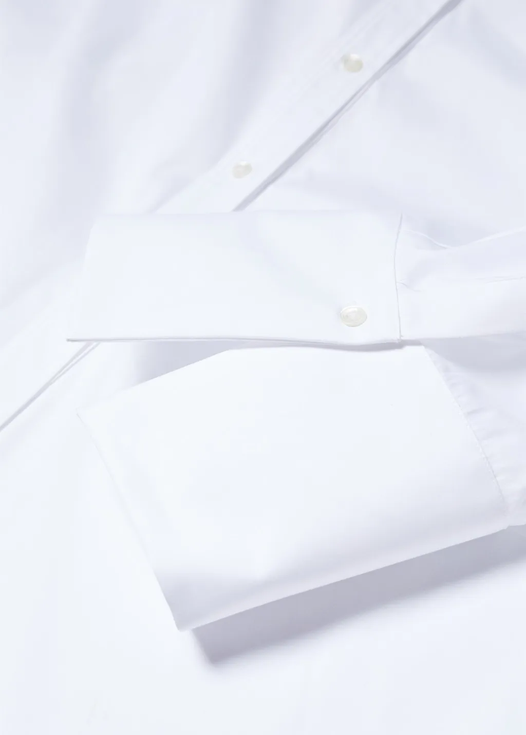 Camicia cotone incrociata