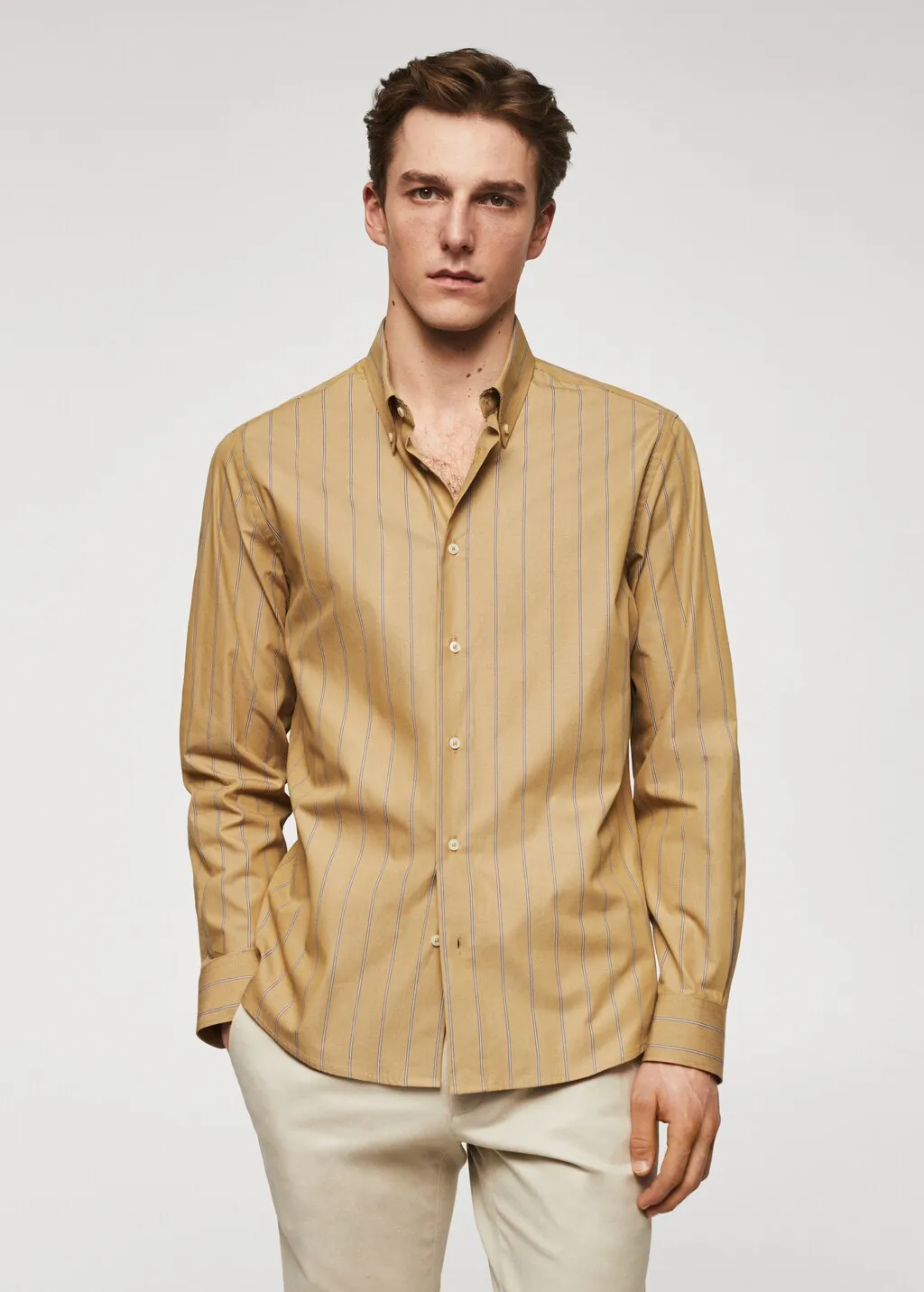 Camicia elegante cotone righe