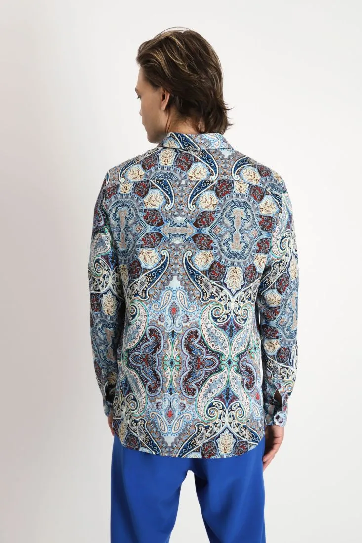Camicia fantasia paisley