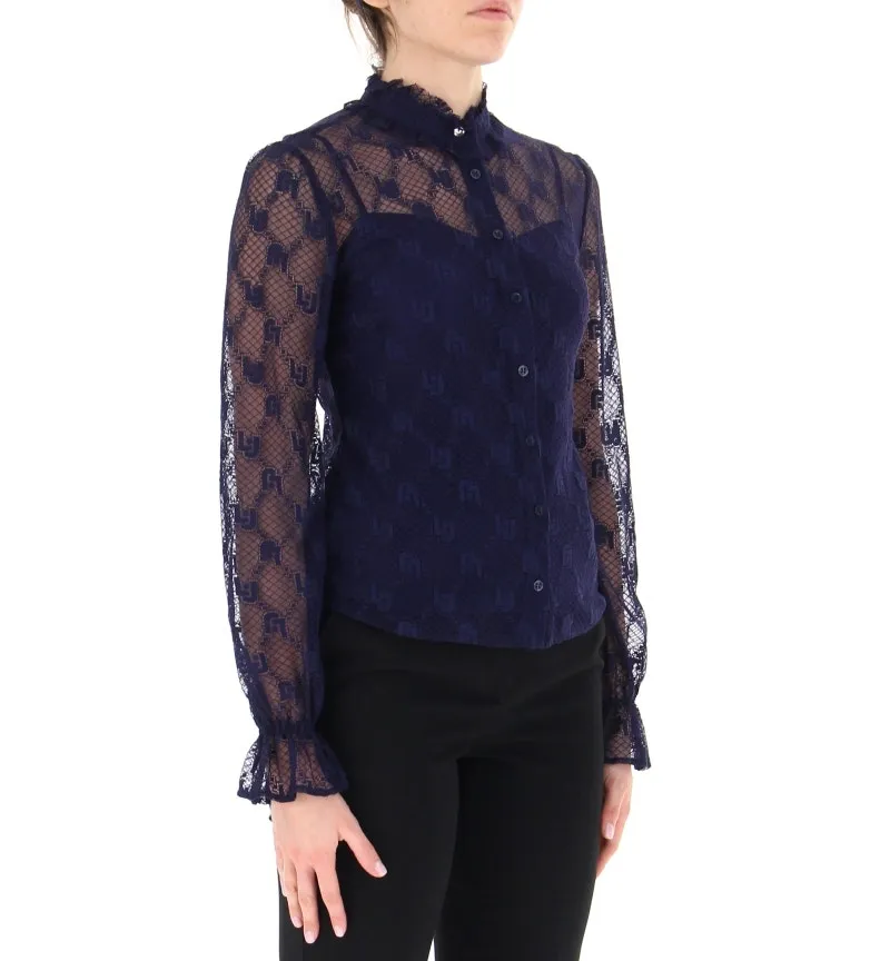 Camicia in pizzo