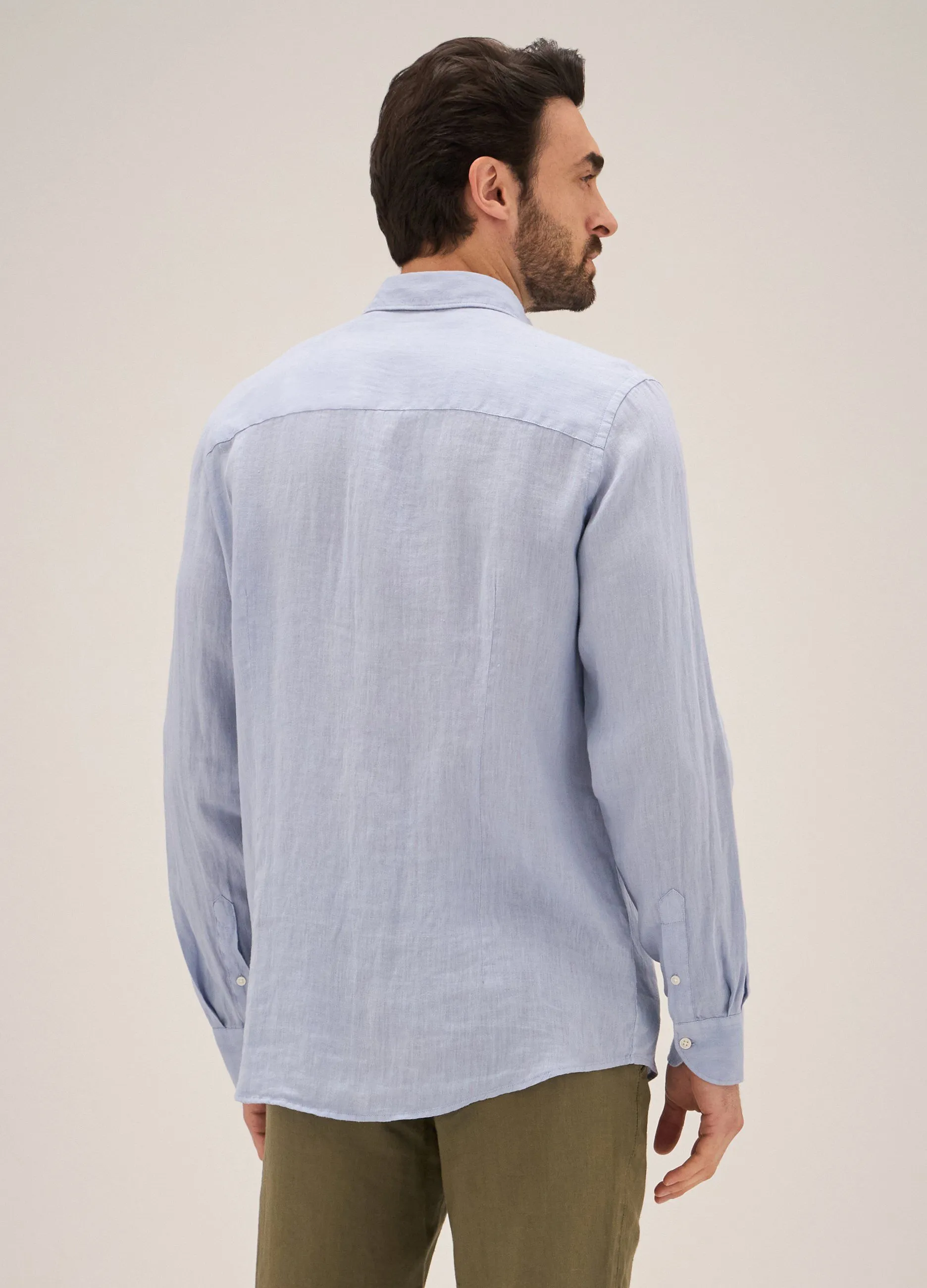 Camicia in puro lino Rumford uomo