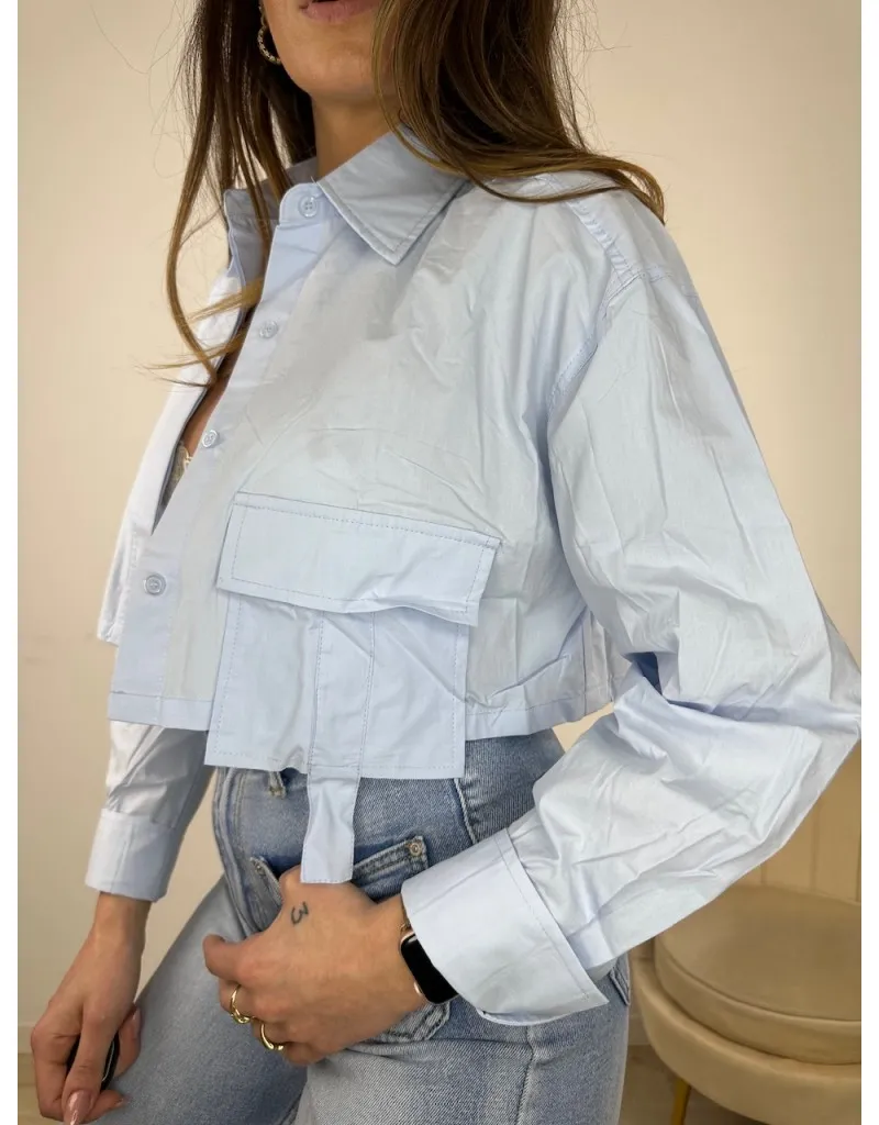 CAMICIA KALY AZZURRA