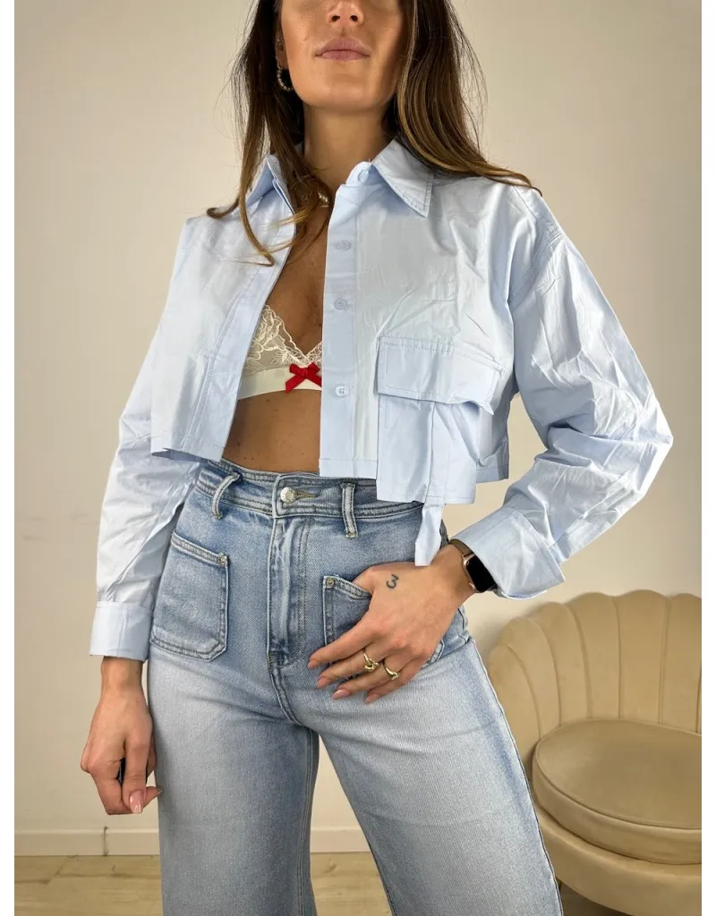 CAMICIA KALY AZZURRA