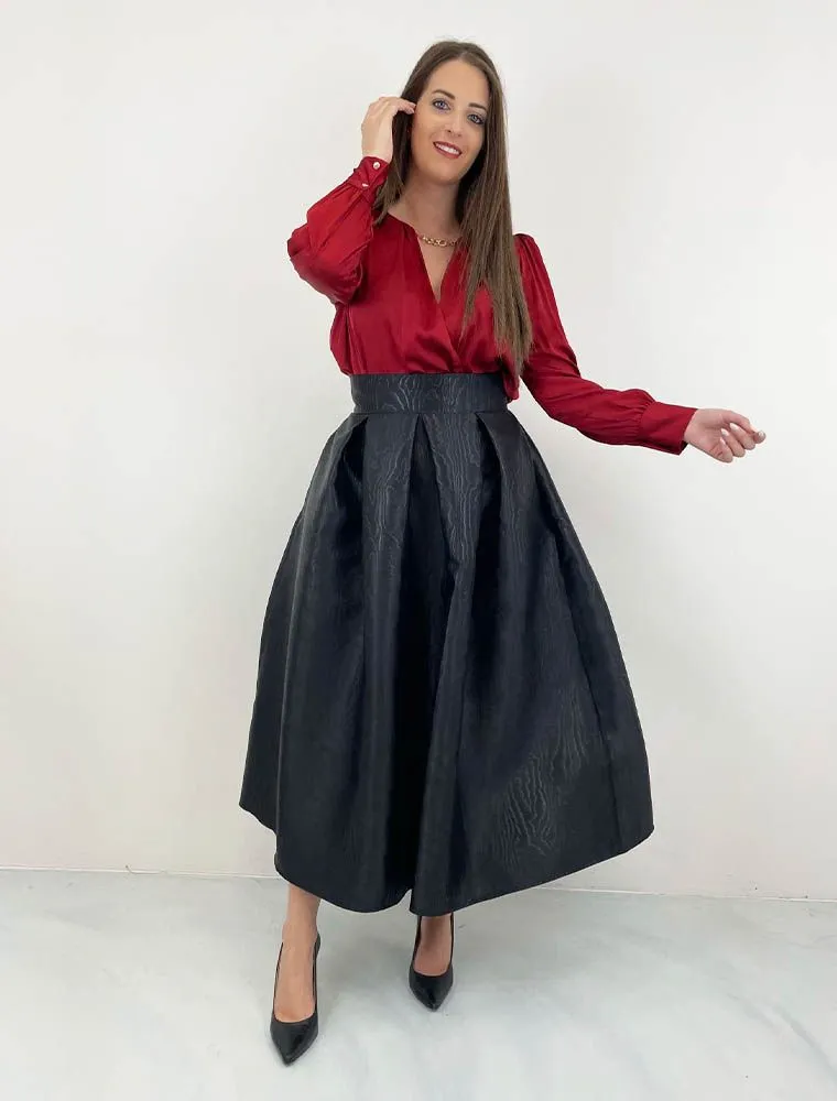 Camicia Manica Lunga Giovane Rinascimento - Bordeaux