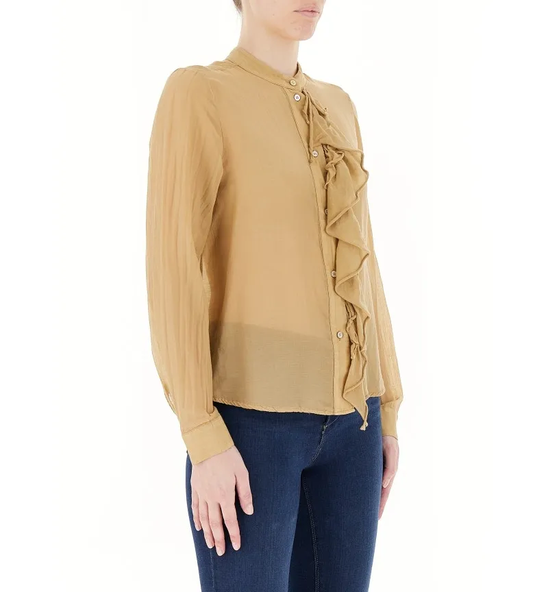 Camicia misto seta