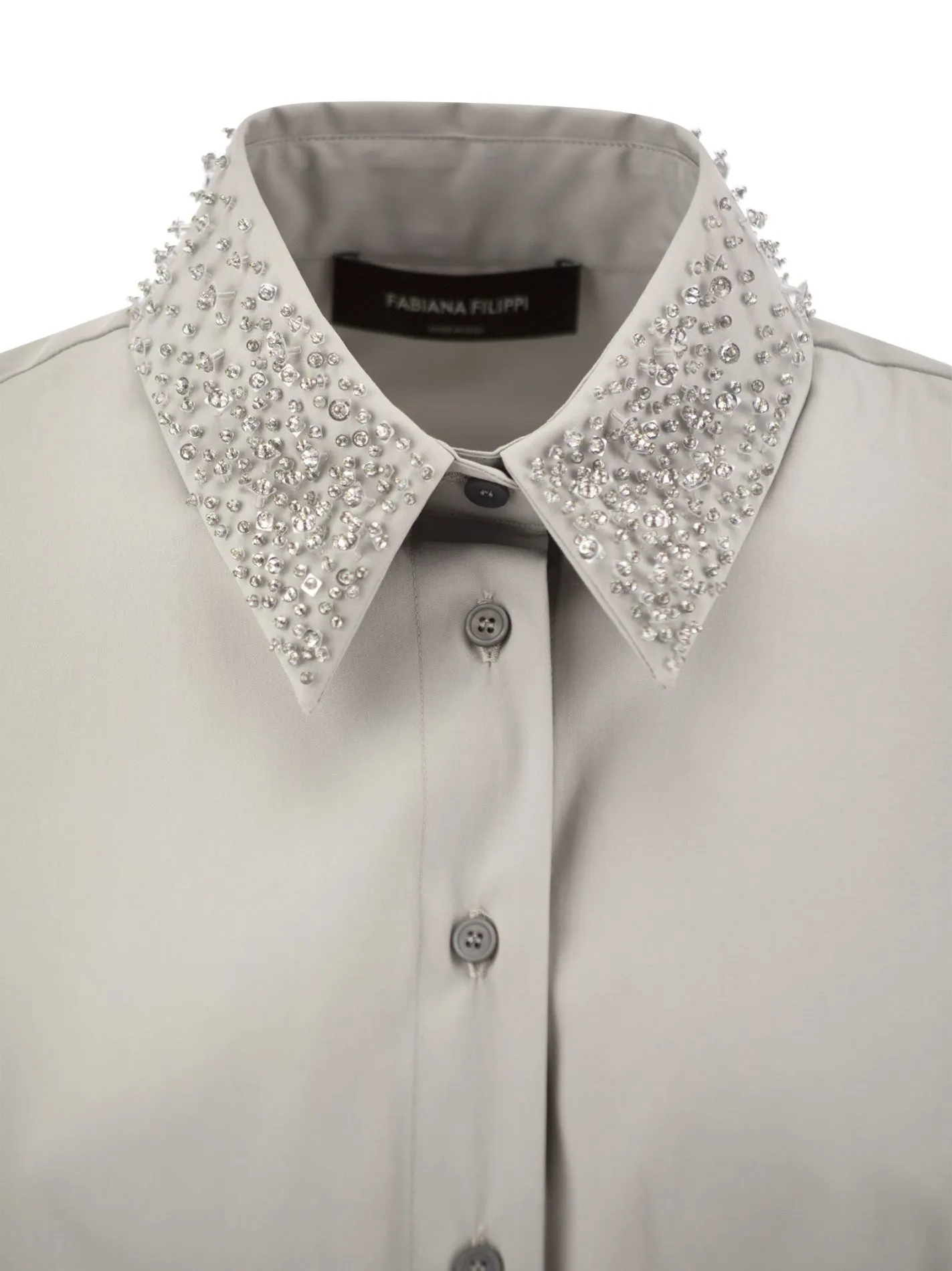 Camicia senza maniche con cintura