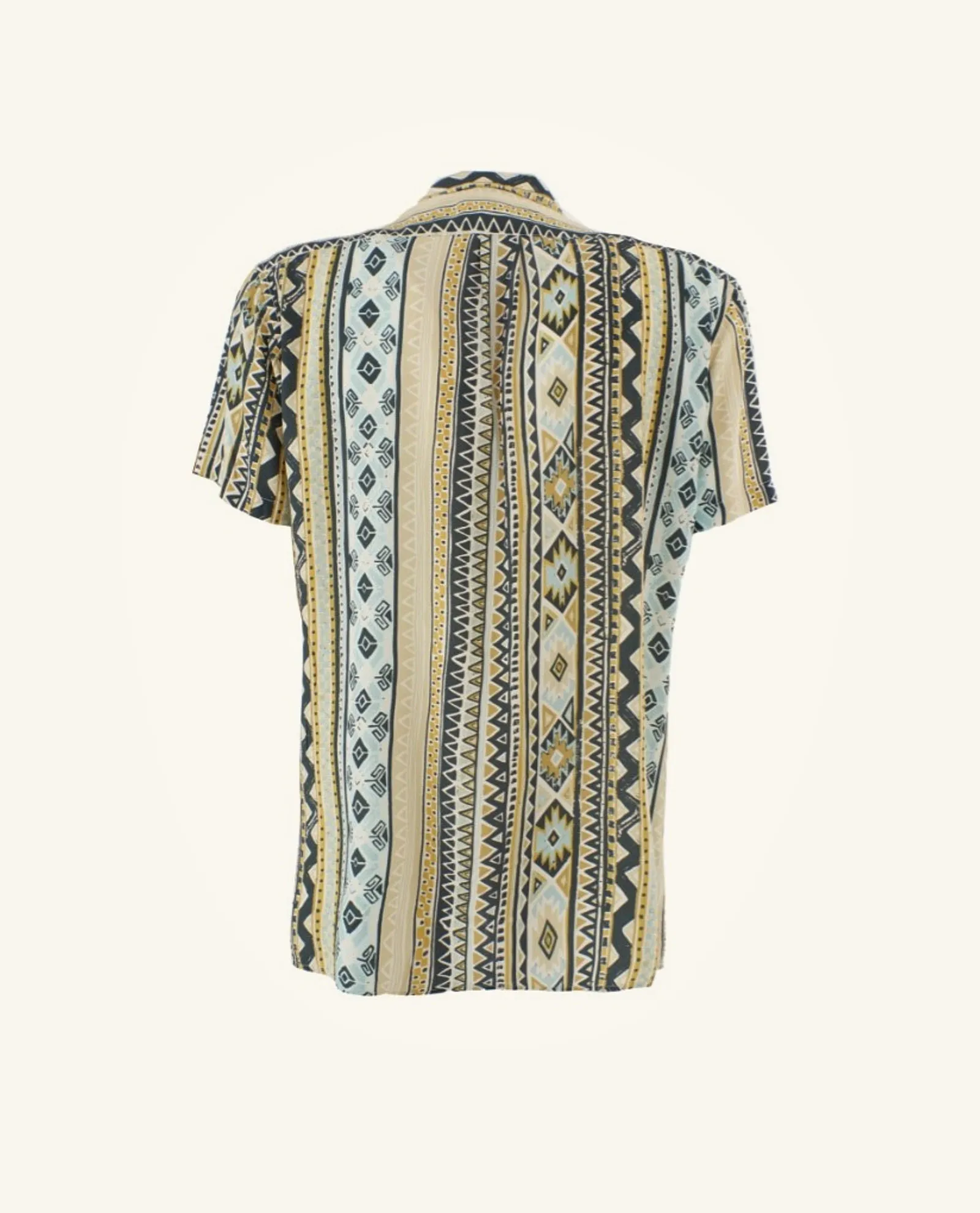 Camicia uomo Yes Zee a maniche corte in viscosa