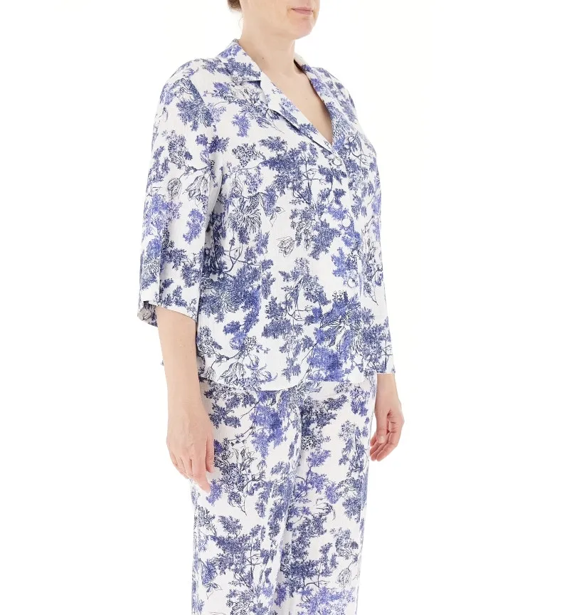 Camicia viscosa-lino
