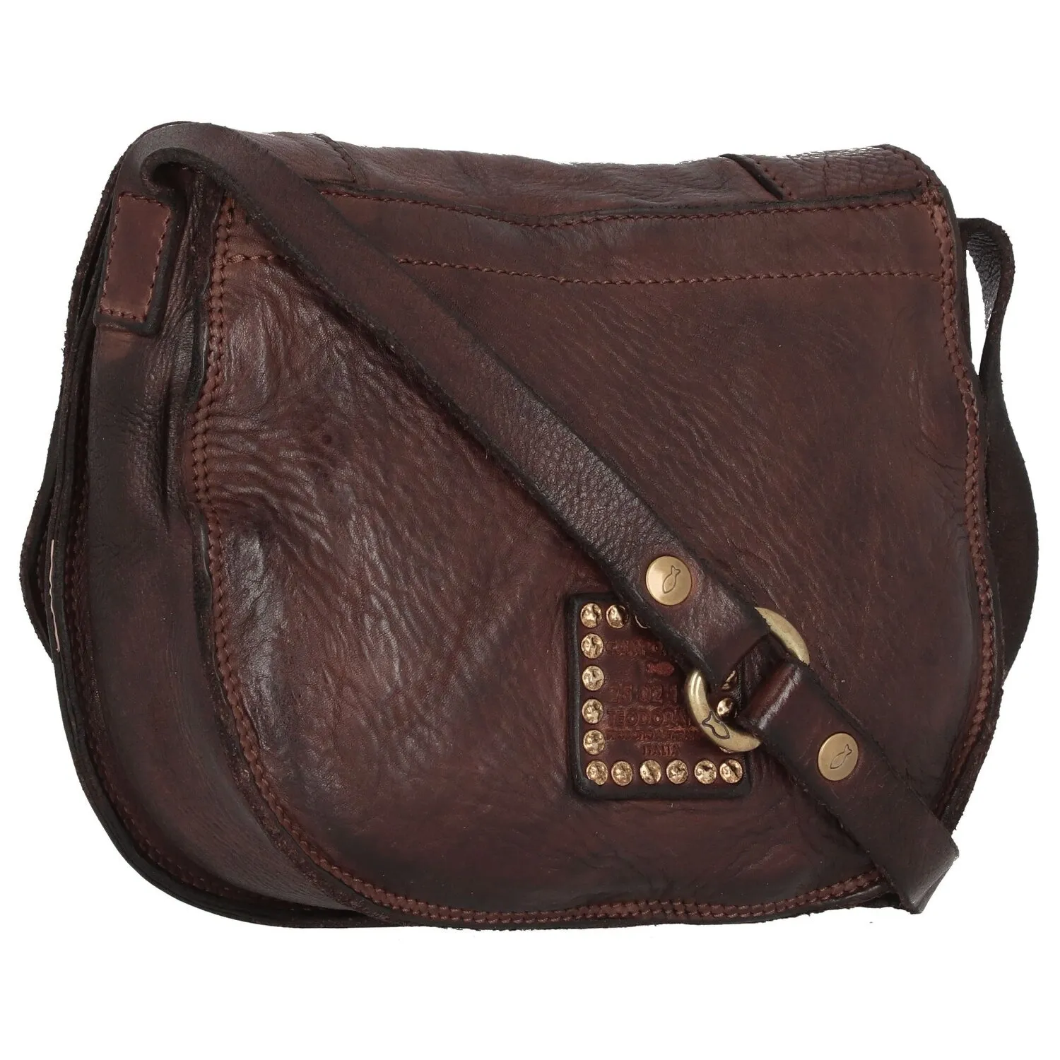Campomaggi Borsa a tracolla in pelle 22 cm