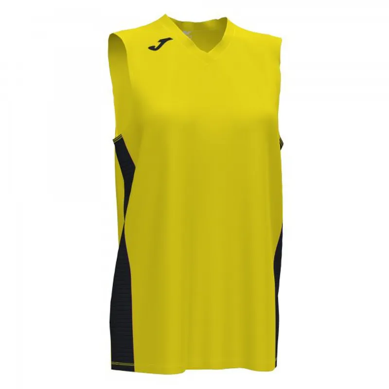 Cancha Iii T-Shirt Yellow-Black Sleeveless