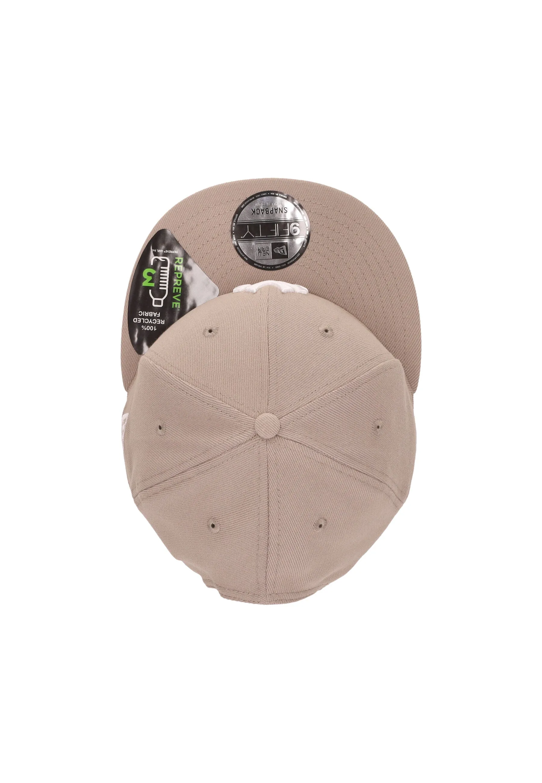 Cappellino Visiera Piatta Uomo Mlb Repreve 950 Neyyan Arte Brown/white