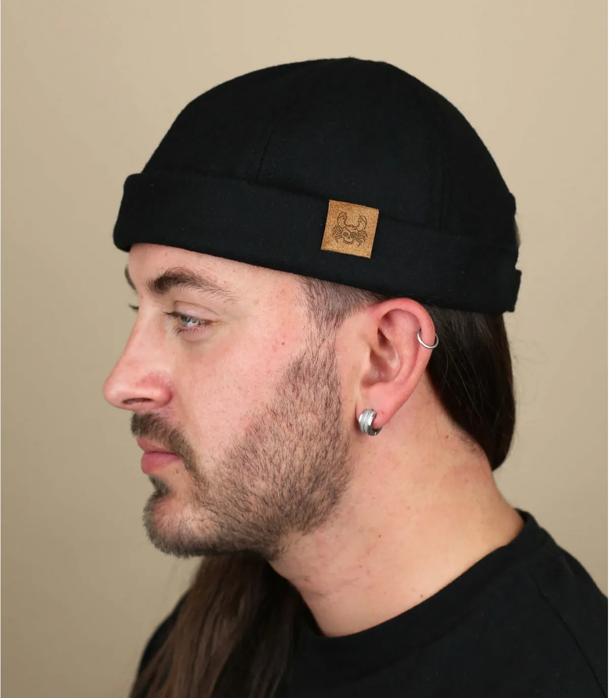 cappello granchio neroDocker Ocean Legend black     