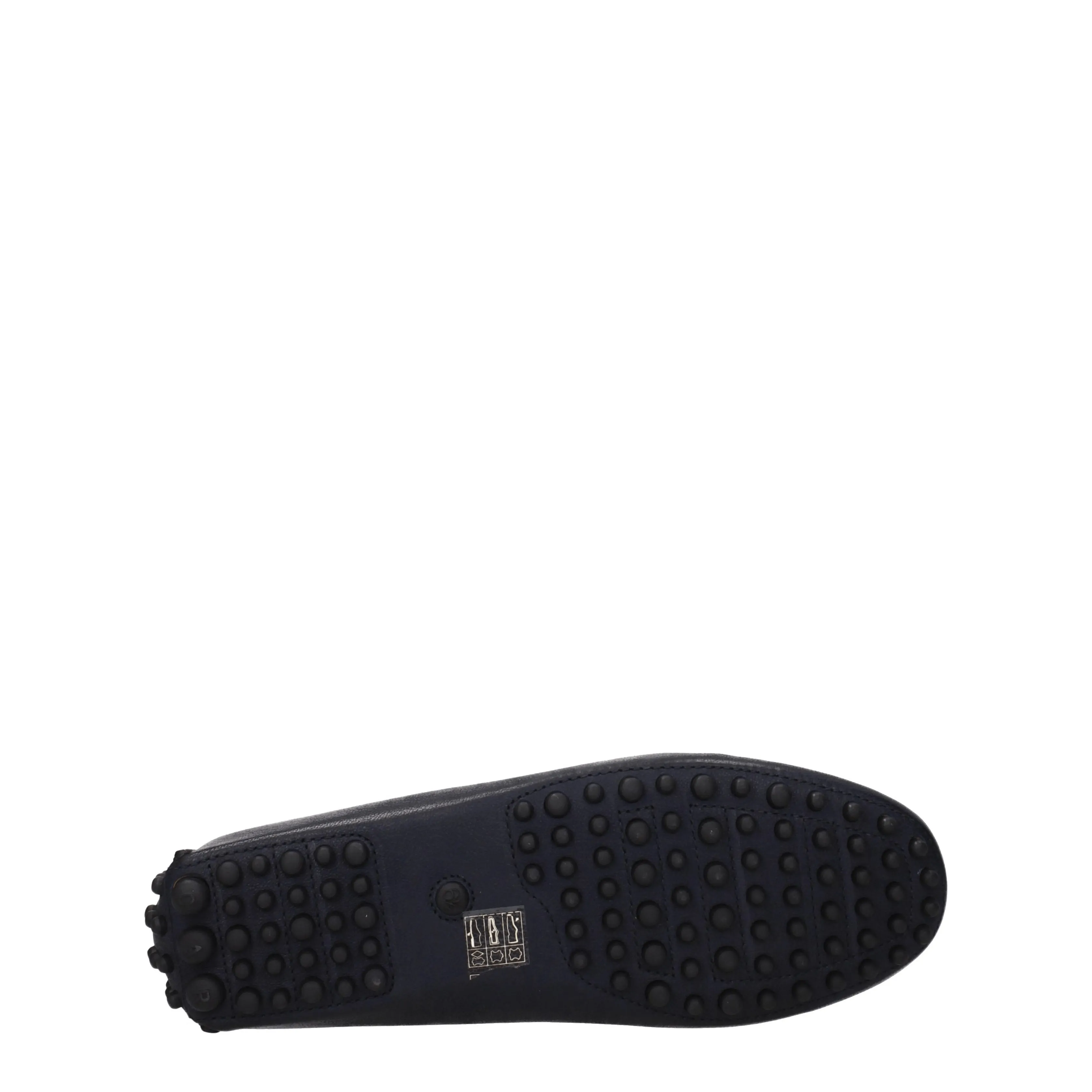 Car Shoe Mocassini Uomo Pelle Blu