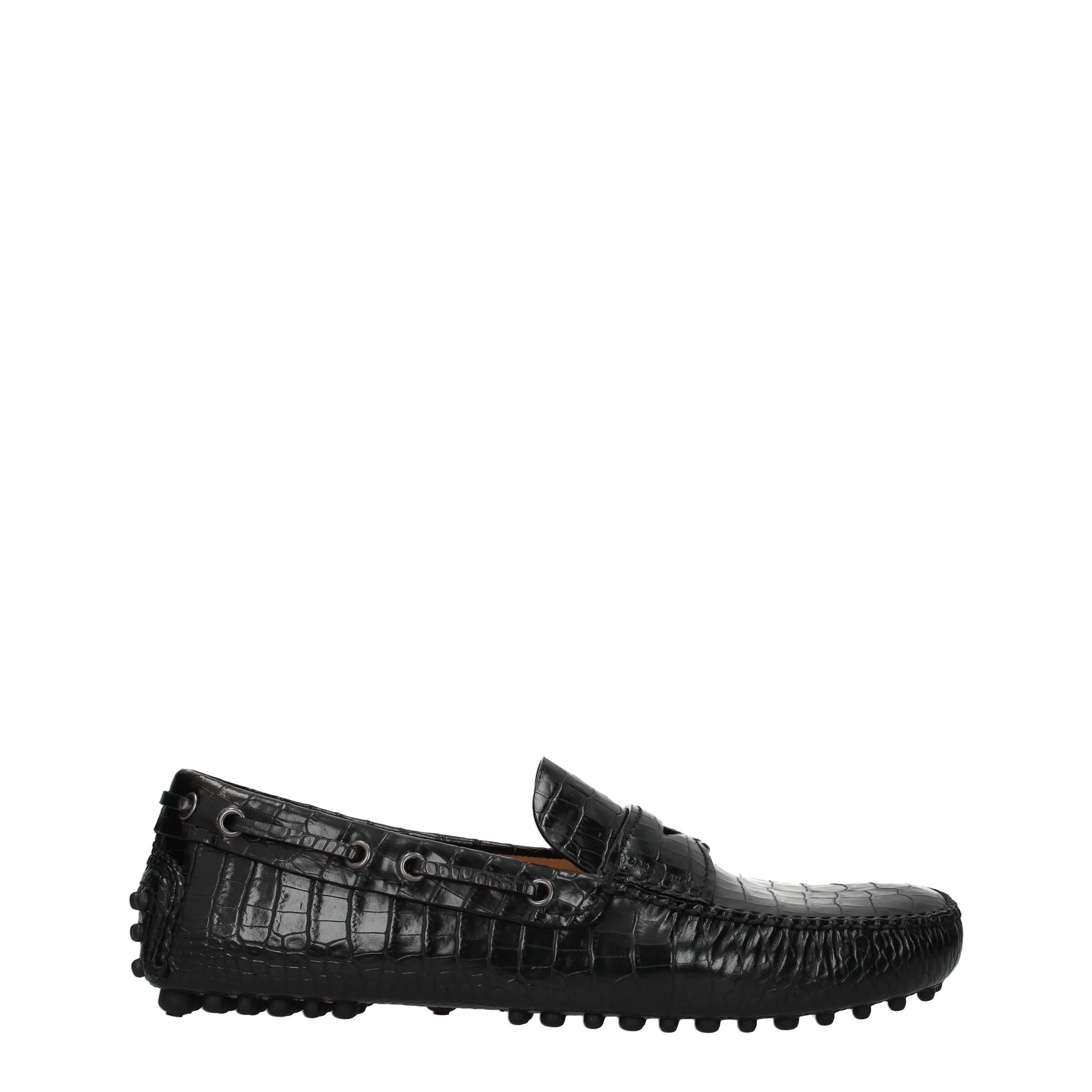 Car Shoe Mocassini Uomo Pelle Nero