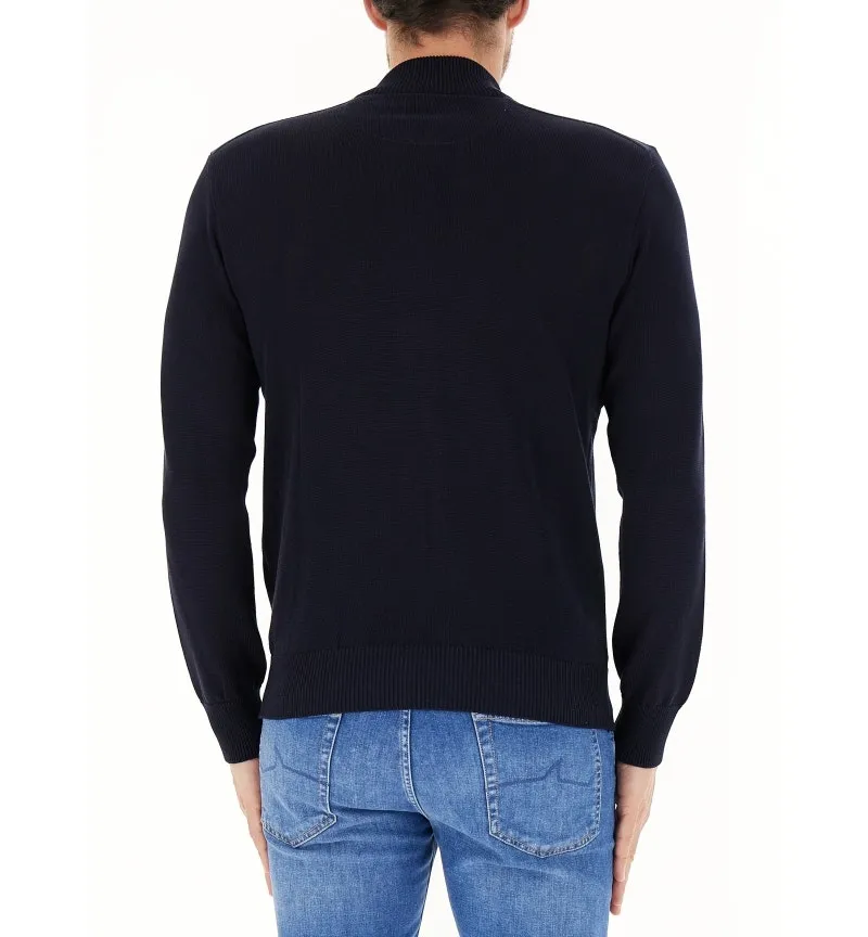 Cardigan con zip