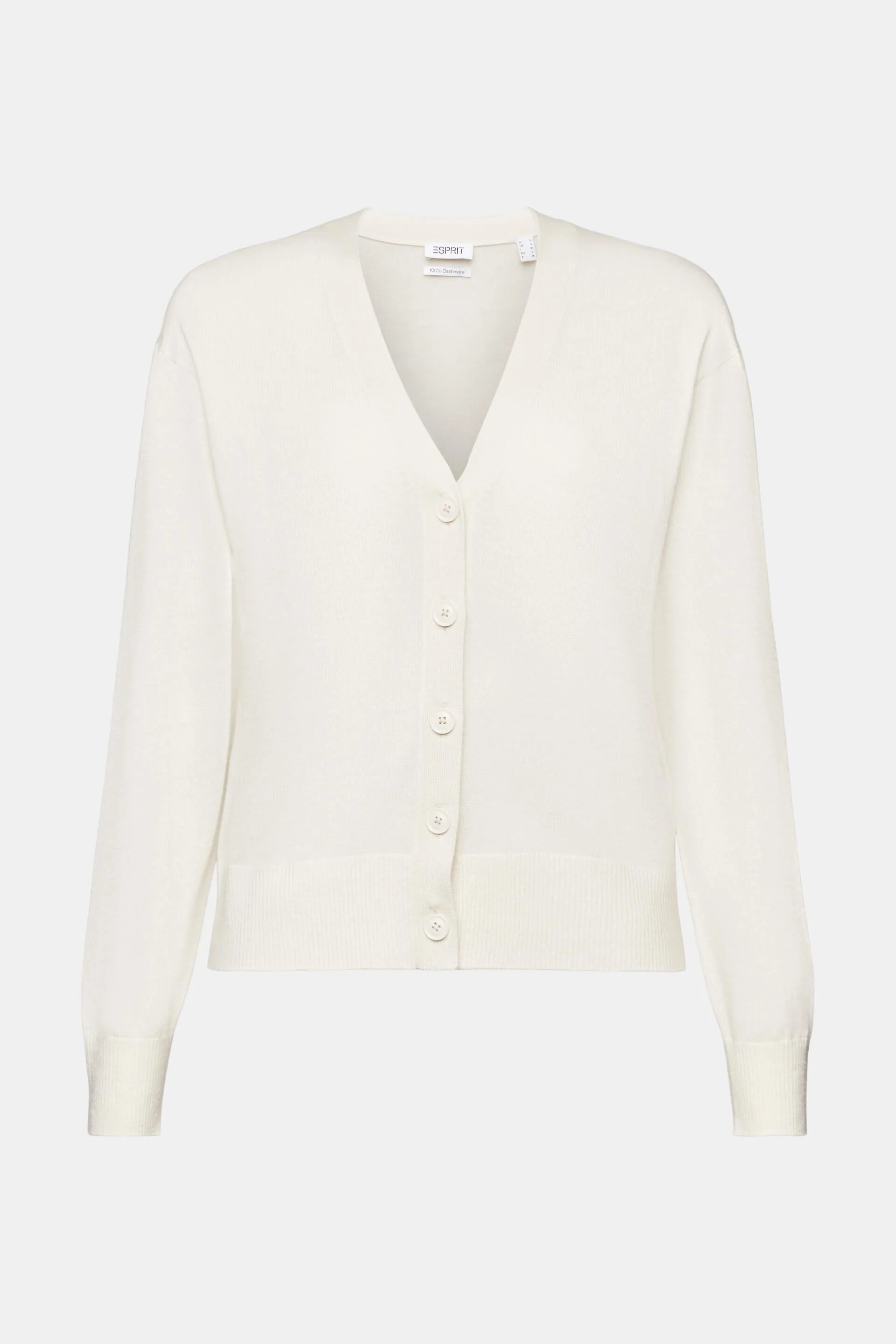 Cardigan melangiato in cashmere