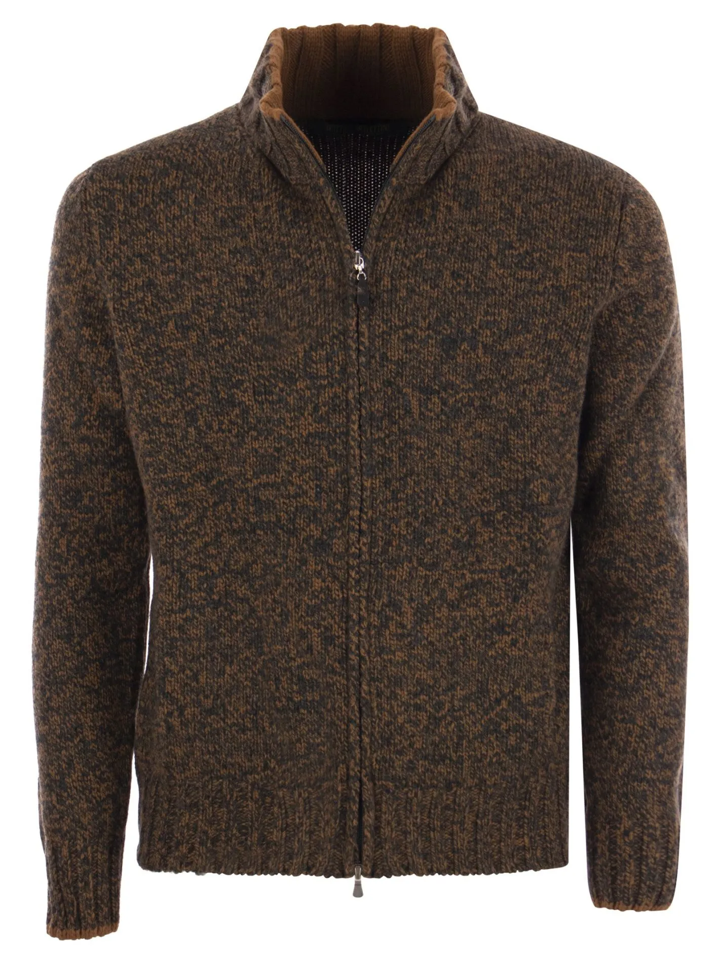 Cardigan Moulinè in lana vergine