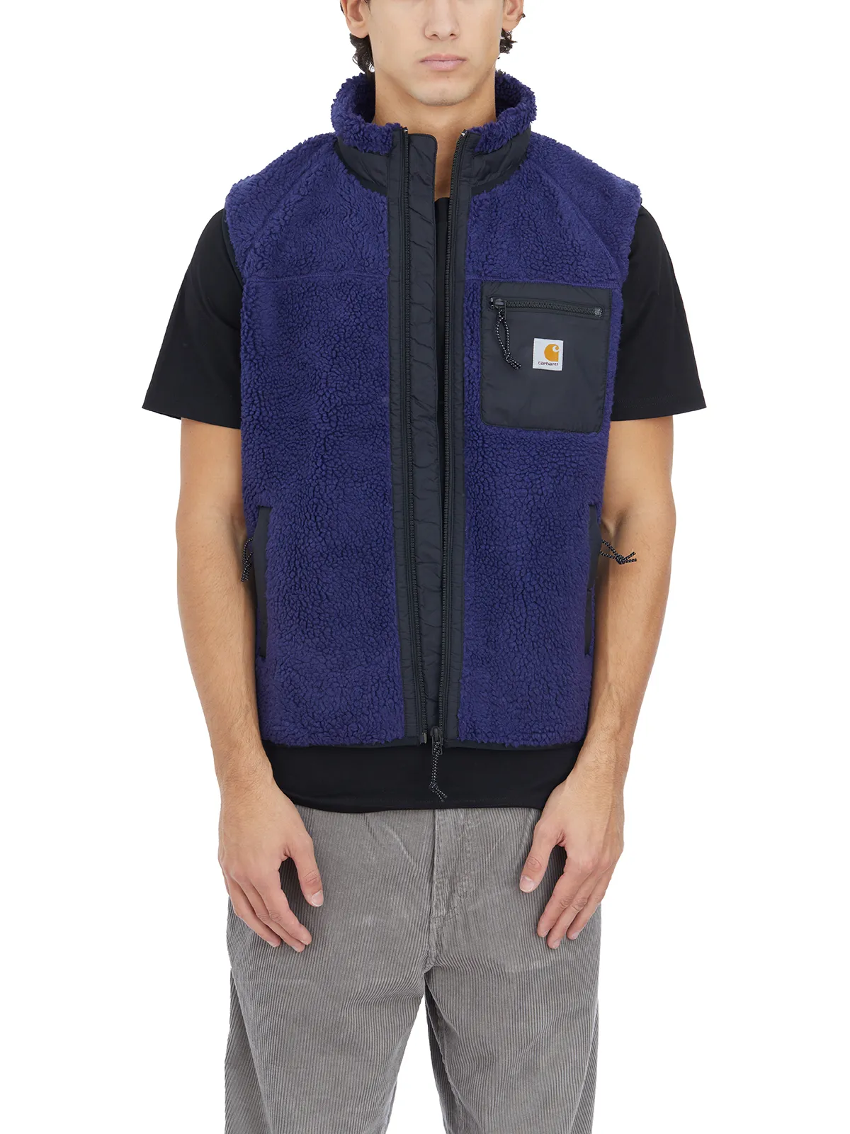 CARHARTT WIP  GILET IN PILE PRENTIS 