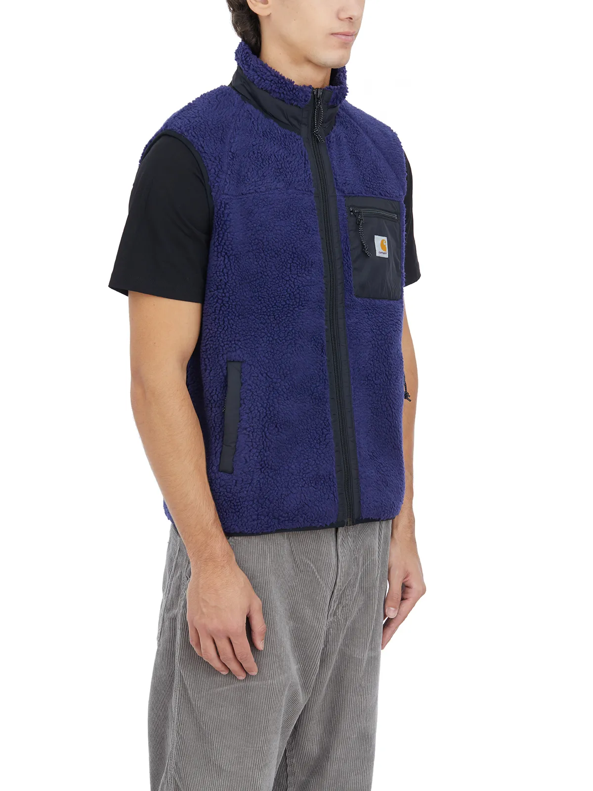 CARHARTT WIP  GILET IN PILE PRENTIS 