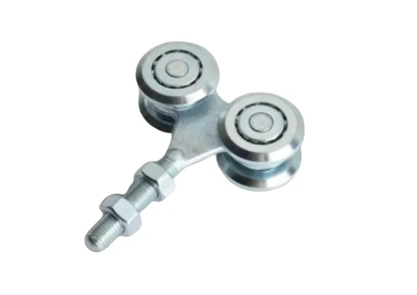 CARRELLO SCORREVOLE ZINCATO 4 CUSCINETTI - 752 GRANDE M.20 D.50