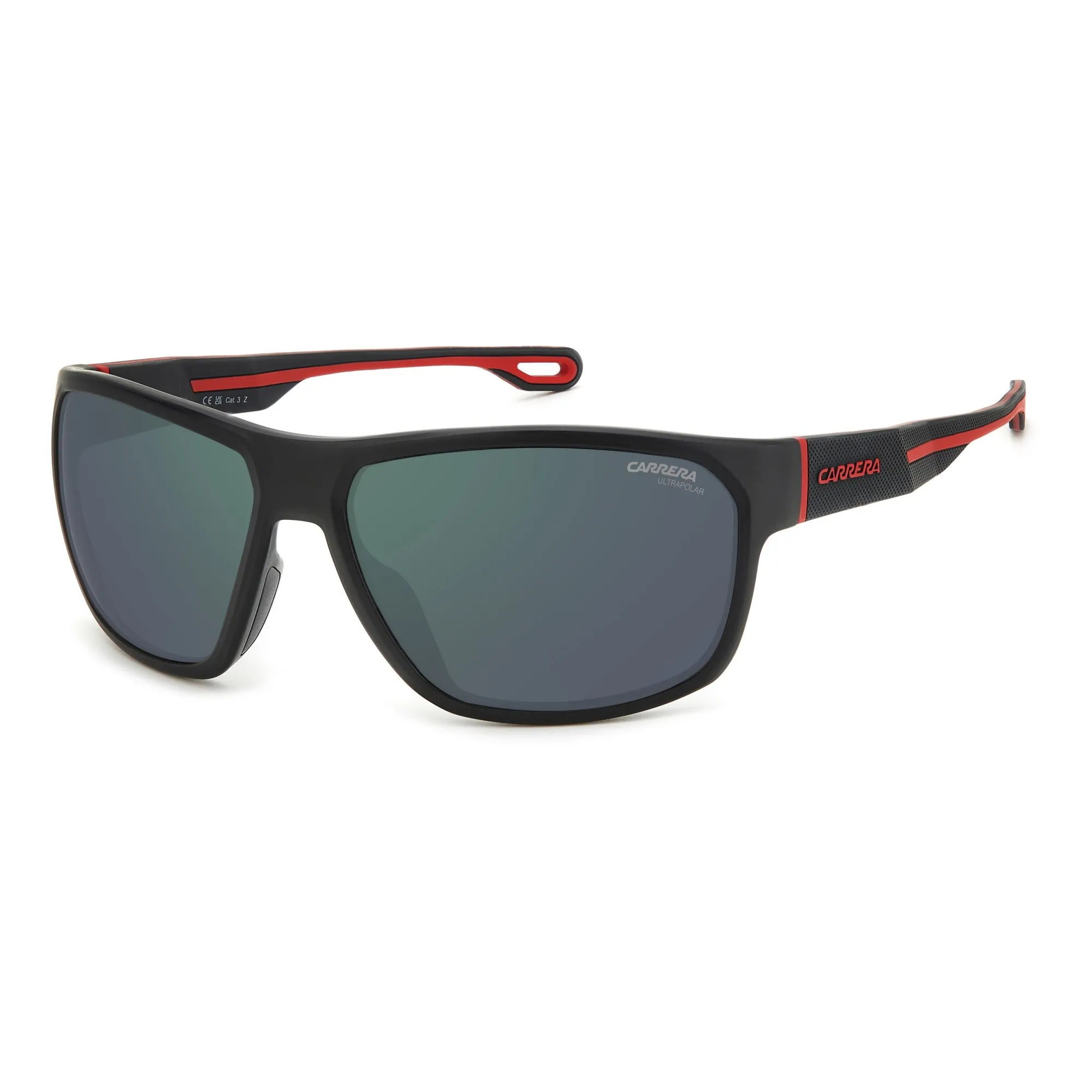   Carrera 4018/S - BLX Q3 Rosso Nero Opaco | Occhiale Da Sole Uomo 