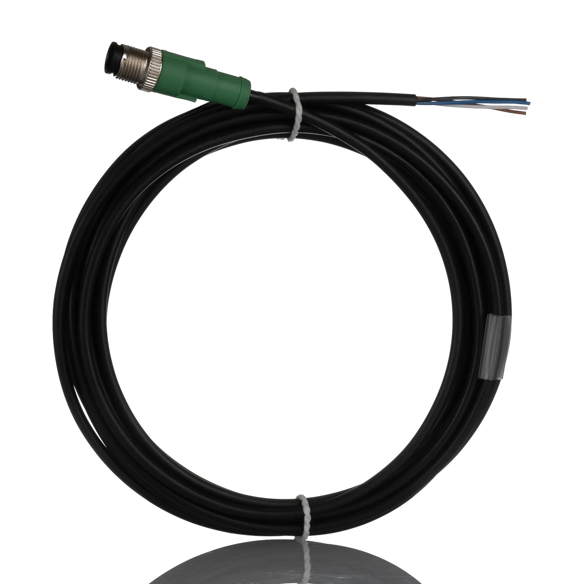 Cavo sensore/attuatore Phoenix Contact 4 cond. M12 Maschio, Ø 4.7mm, L. 5m