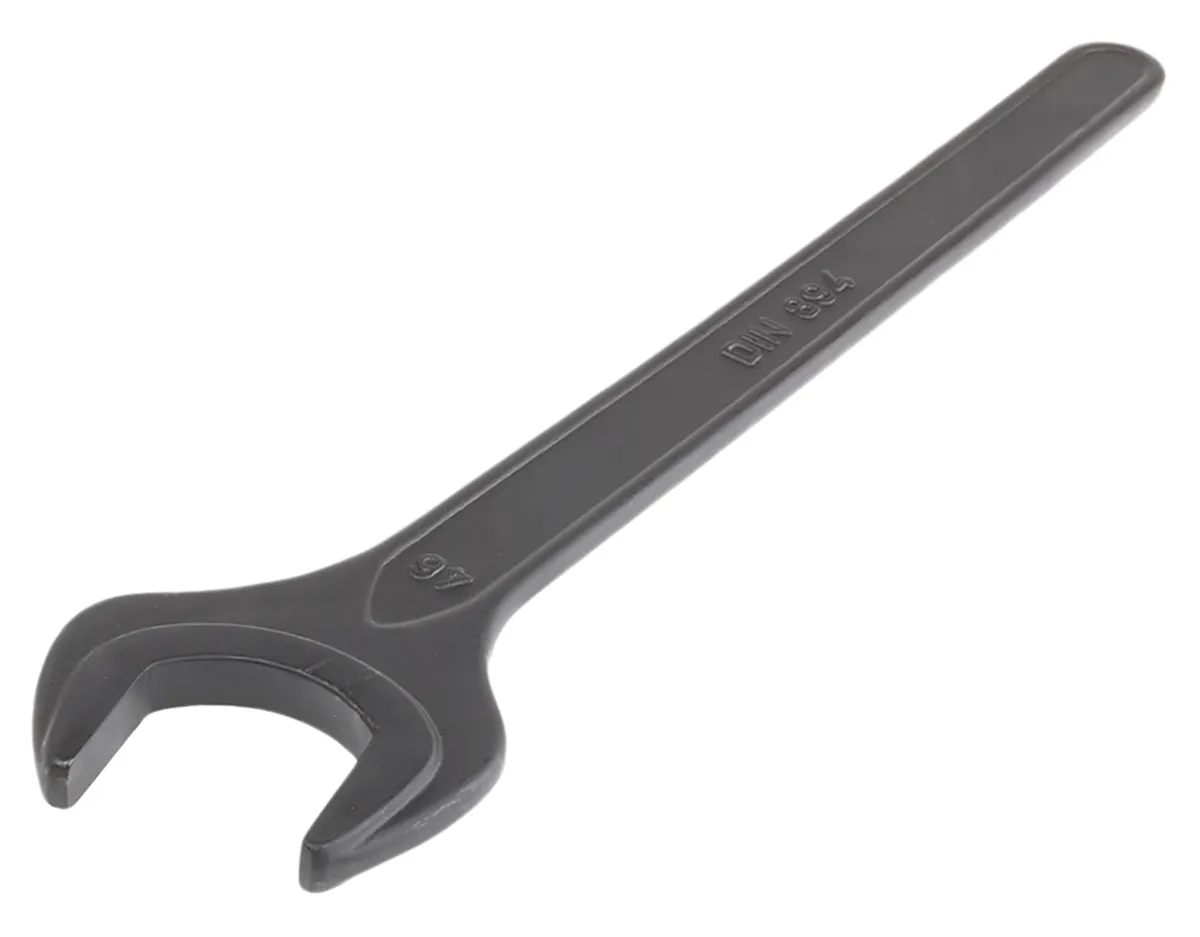 Chiave a forchetta singola Bahco, lungh. 378 mm, bocca poligonale 46mm, in Lega d'acciaio