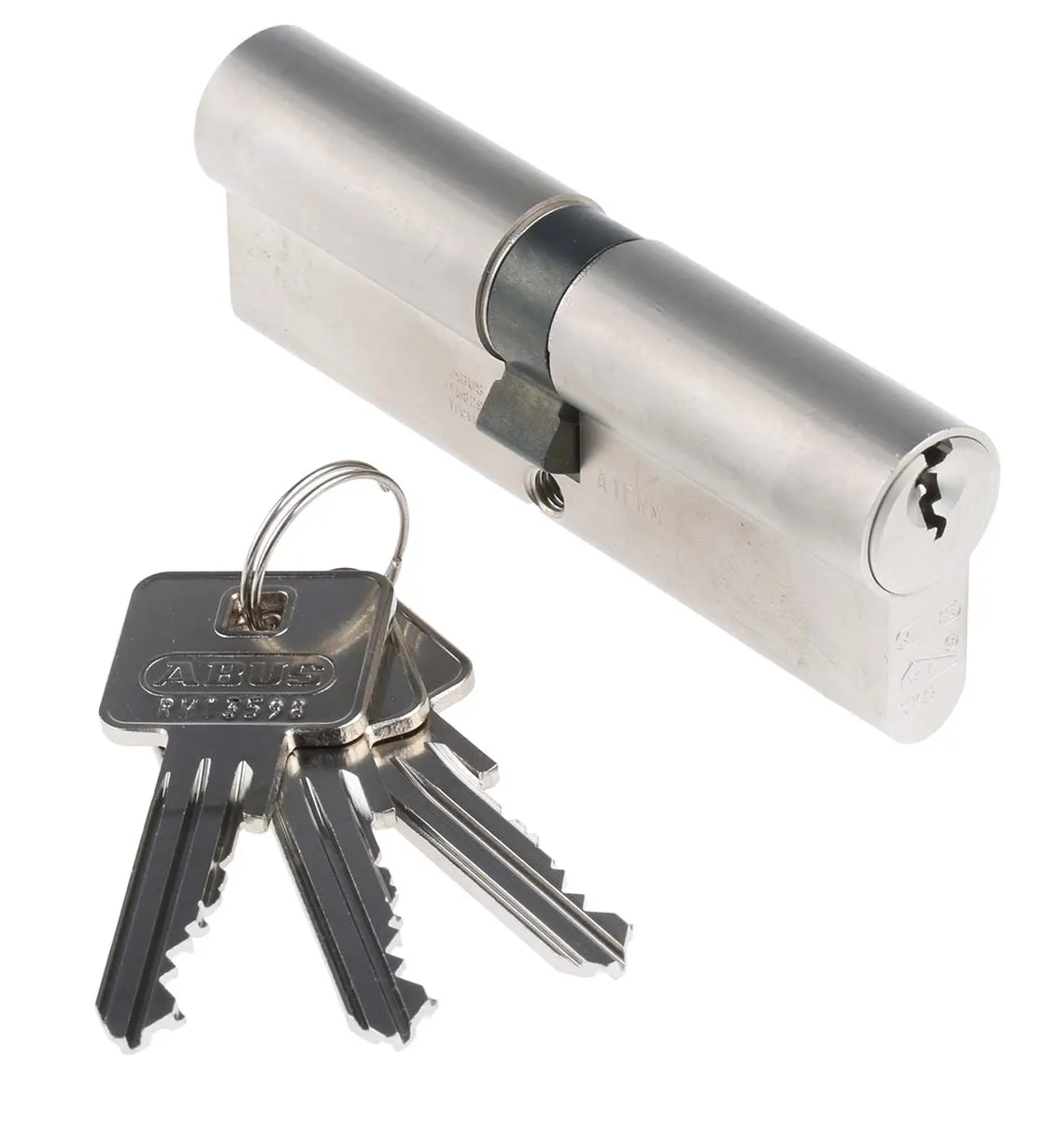 Cilindro europeo Ottone ABUS E60NP 45/45 KD Presa, 45x45 mm