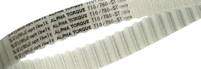Cinghia sincrona OPTIBELT, 37 denti, passo 10mm, dimensioni 370mm x 20mm, in Poliuretano