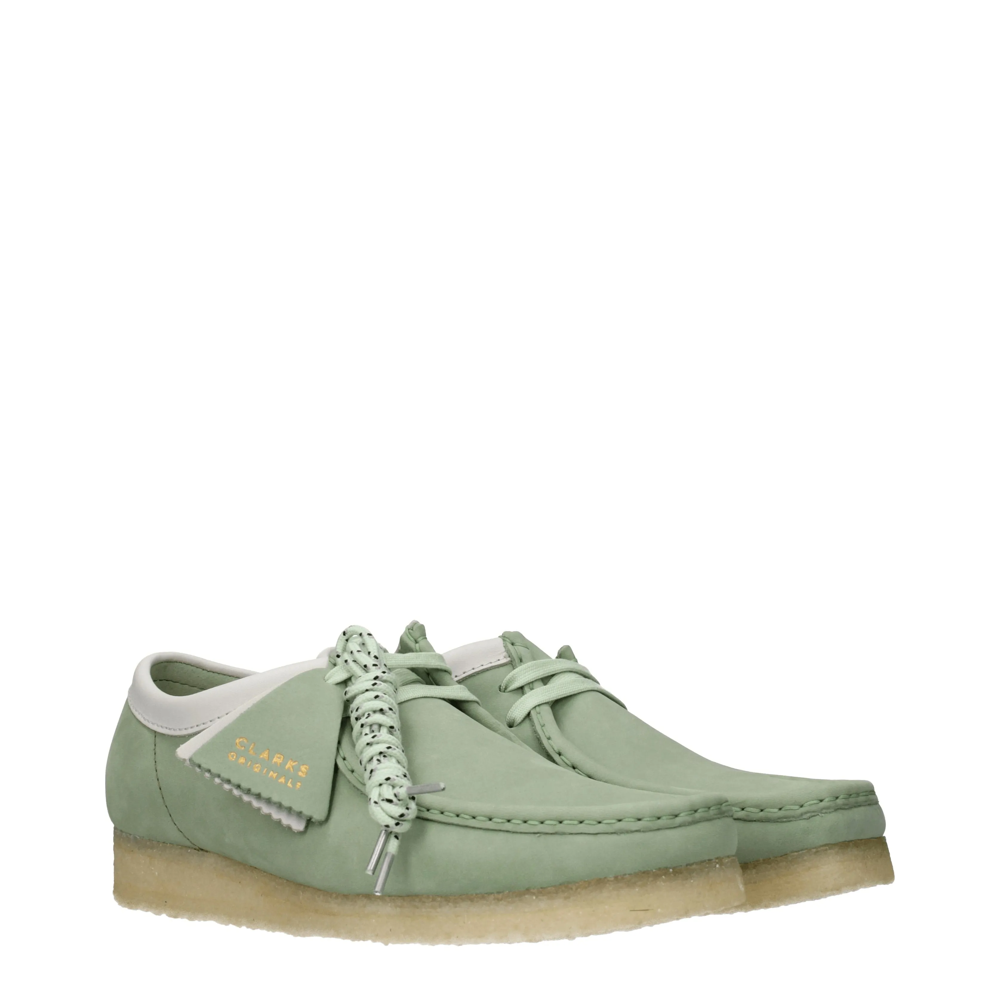 Clarks Mocassini Uomo Camoscio Verde/Verde Chiaro