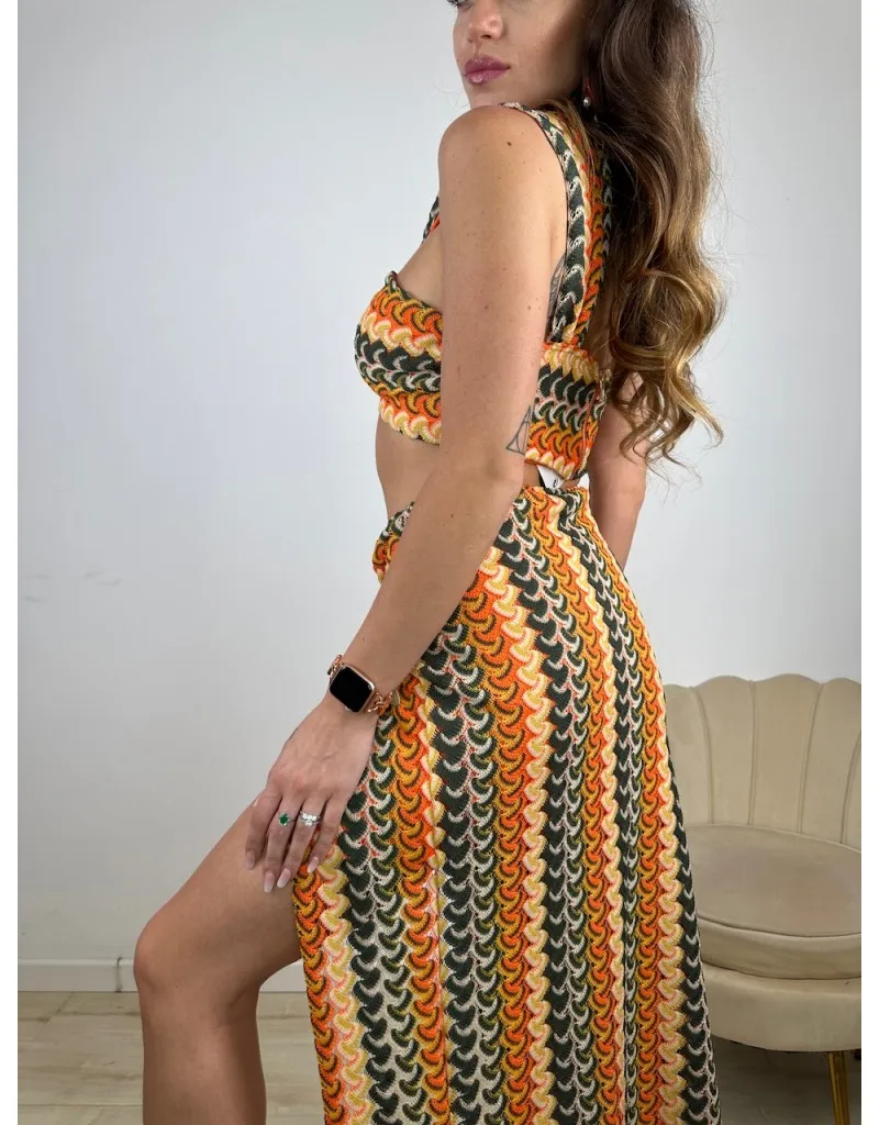 CO ORD SET MYK ARANCIO