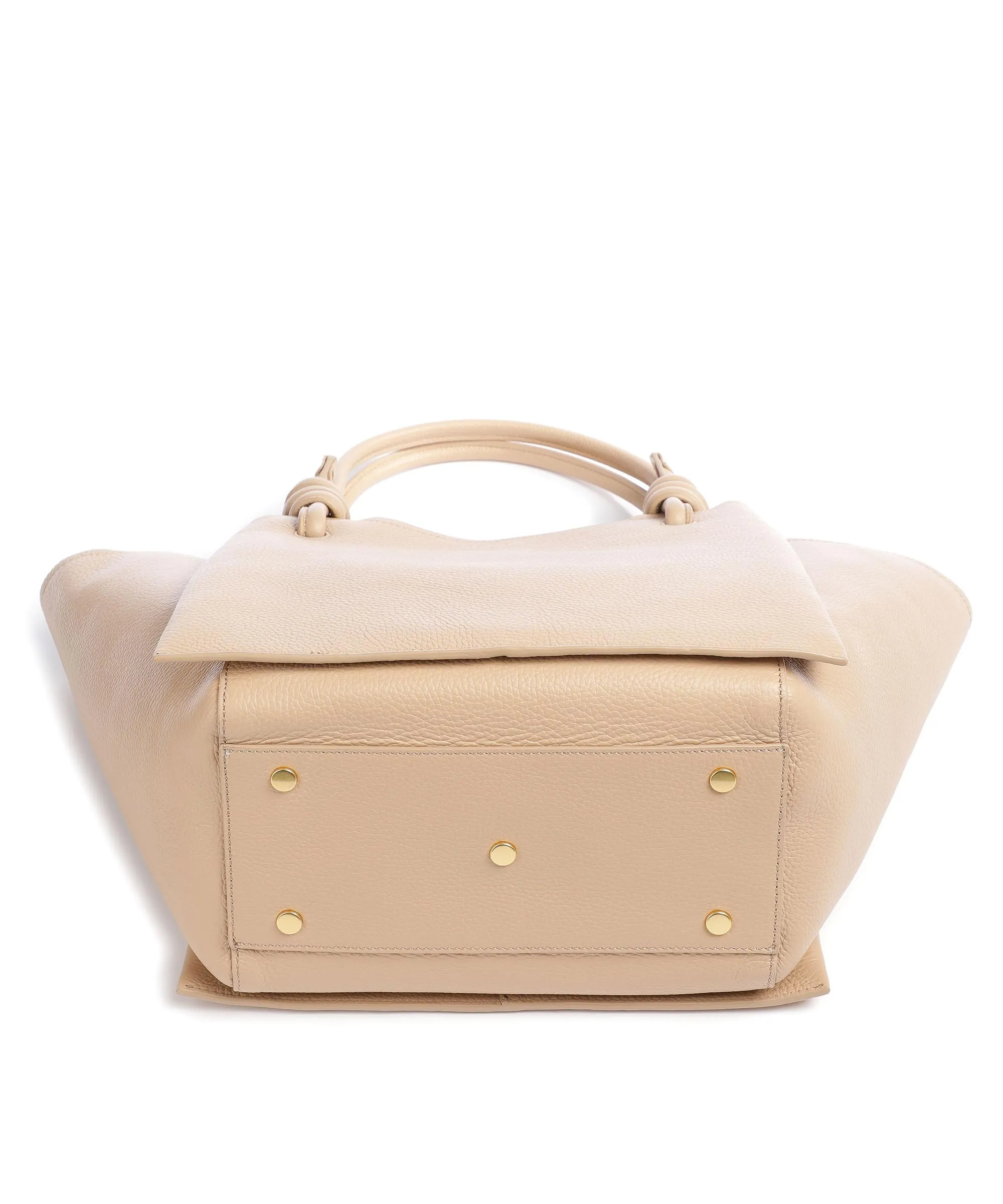  Coccinelle Allure Borsa shopper pelle granulata beige  