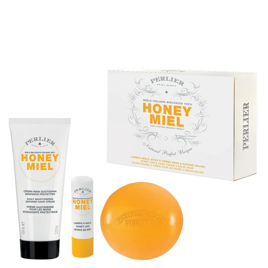Cofanetto Miele Crema Mani
