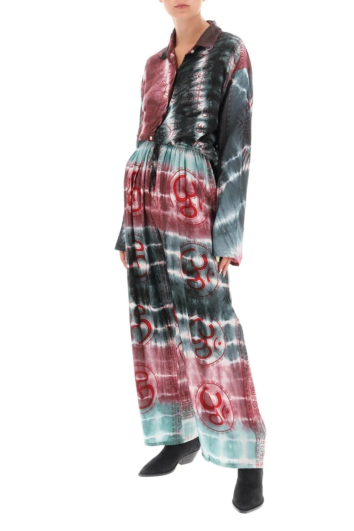 Completo camicia e pantaloni in cotone 'Mantra'