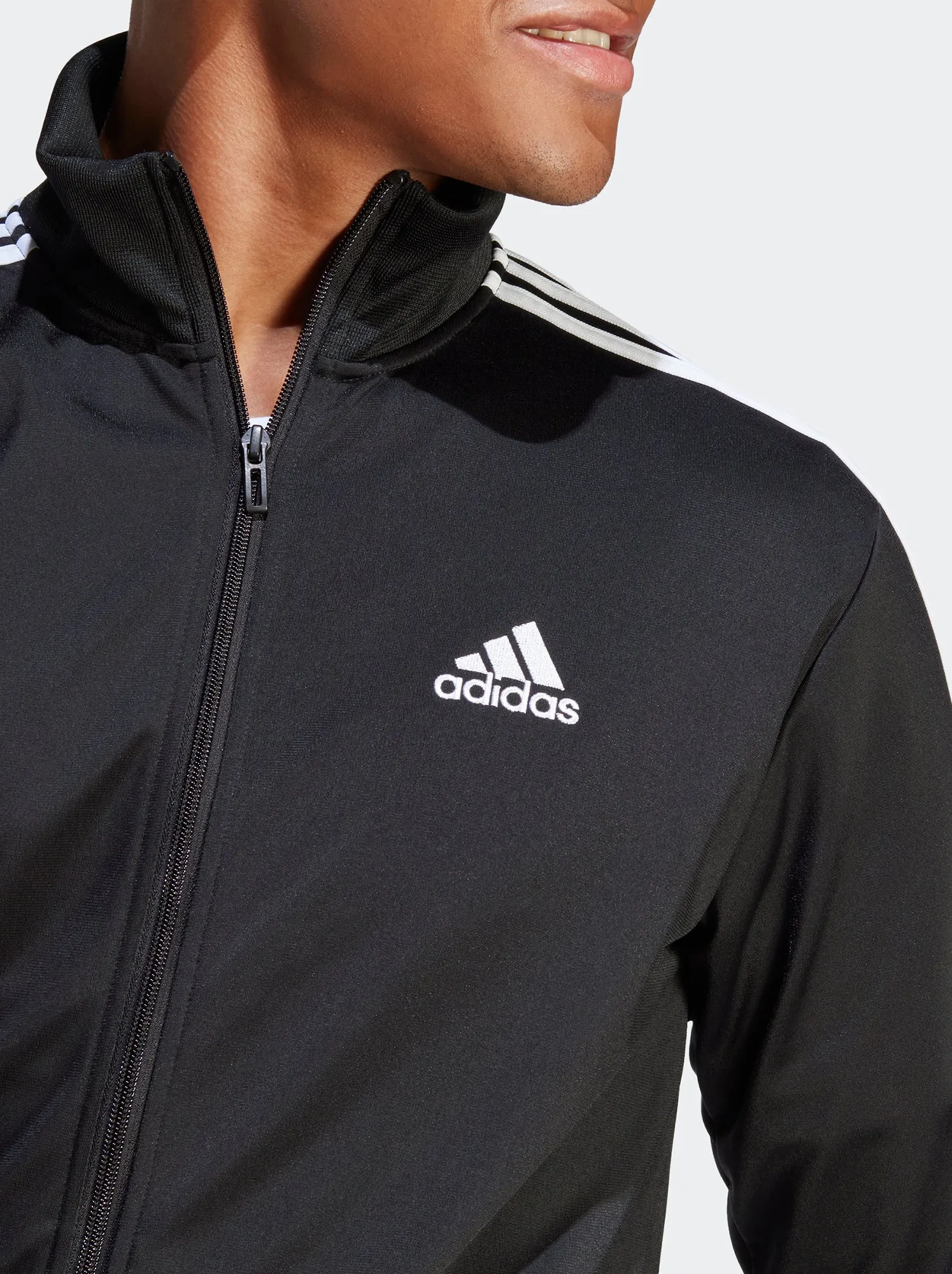 Completo giacca + pantaloni 'Adidas' - 2 pezzi - NERO