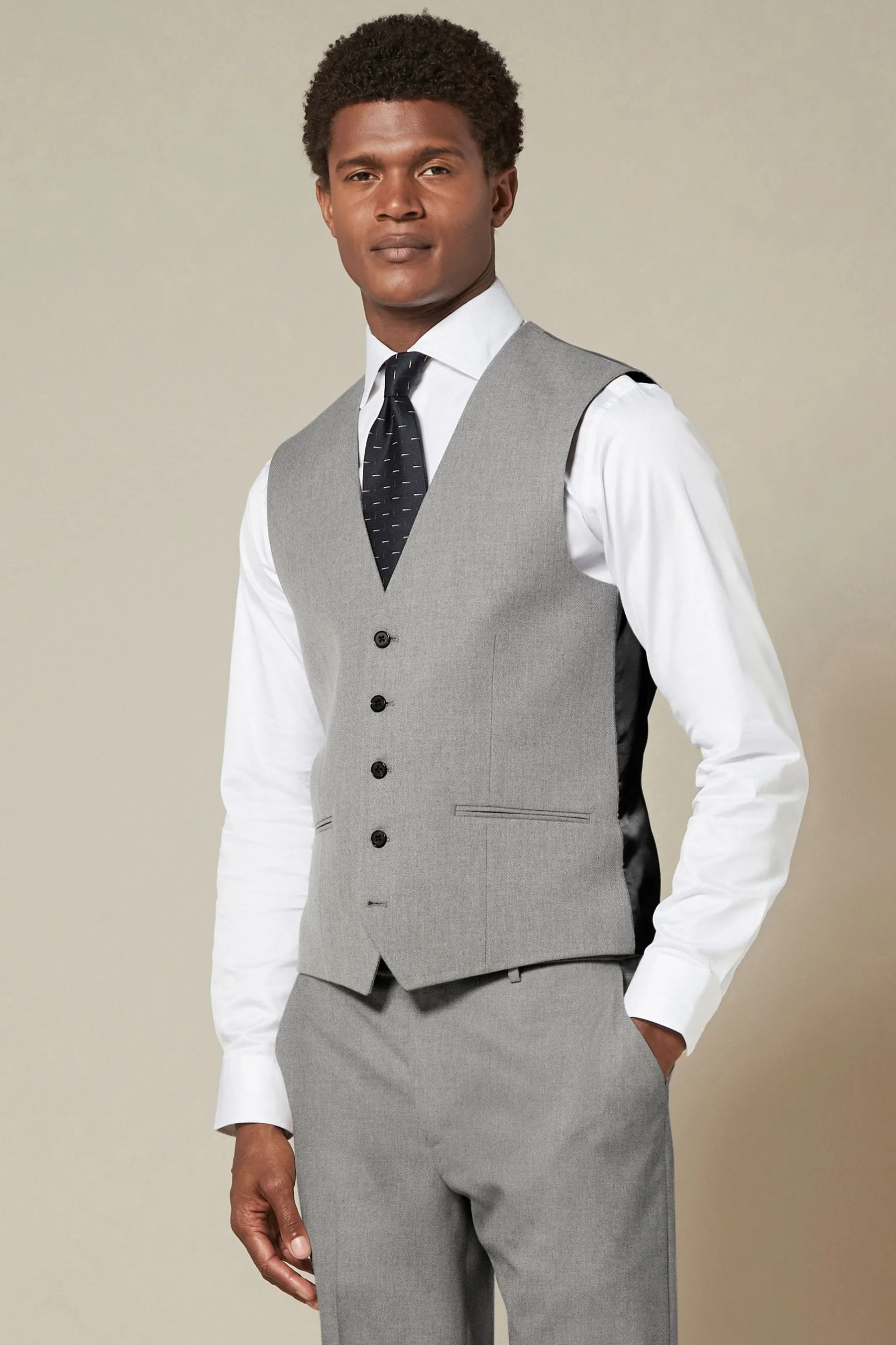 Completo testurizzato: Gilet