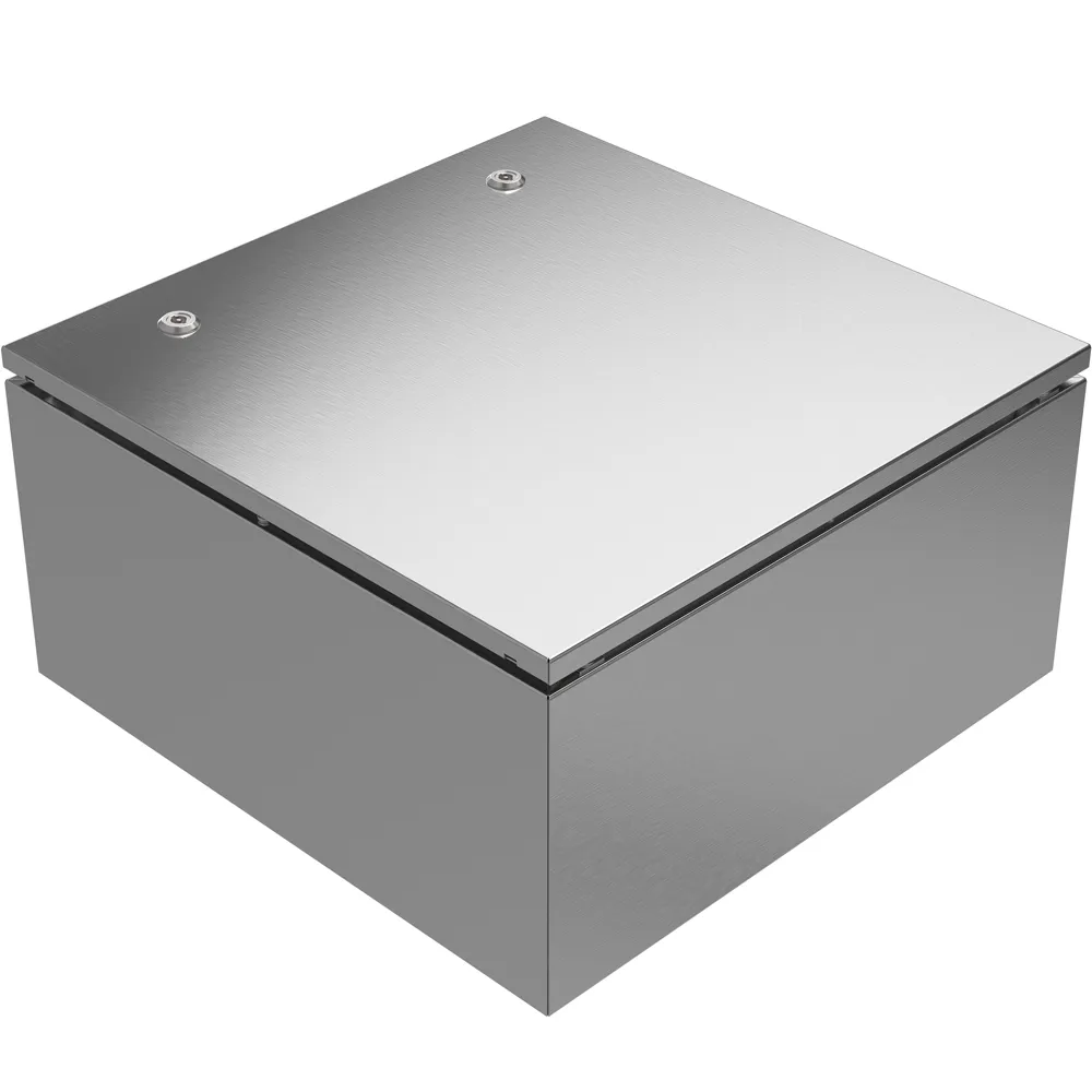 Contenitore a parete RS PRO in Acciaio inox, col. Acciaio, IP66, IP69