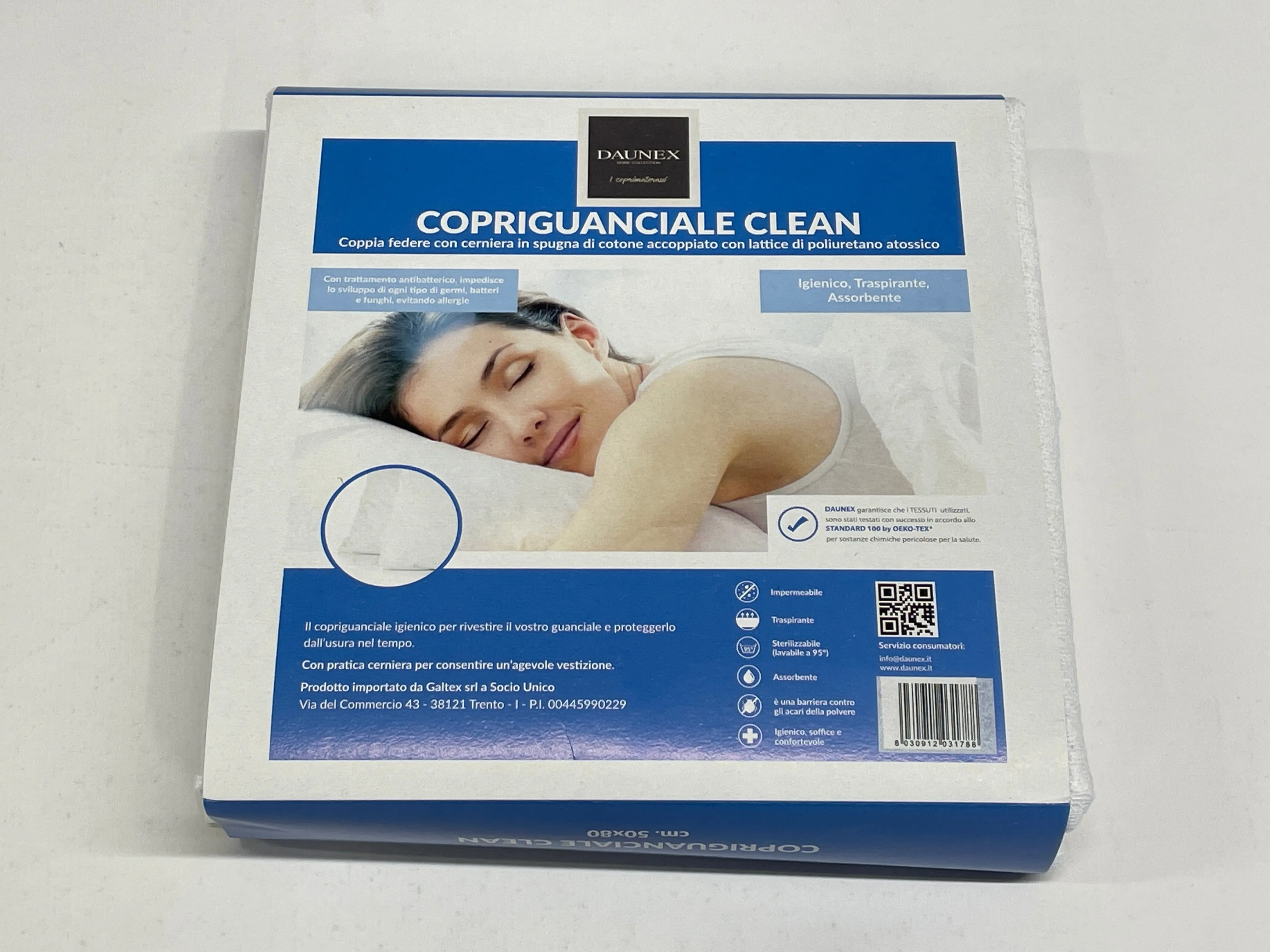 Coprimaterasso Clean Impermeabile Daunex traspirante