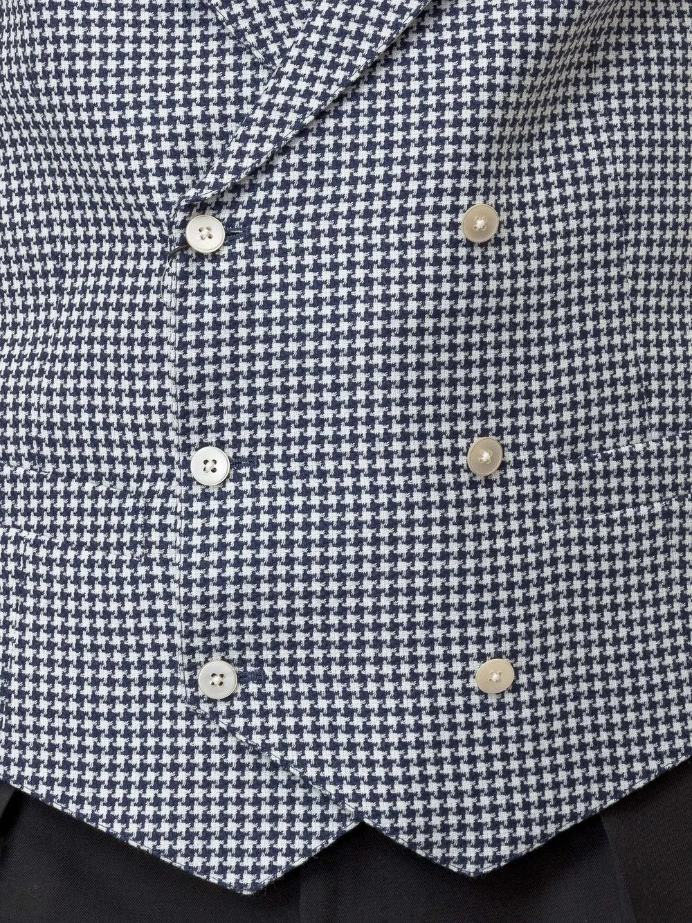 CORNELIANI Gilet in Pied de Poule 