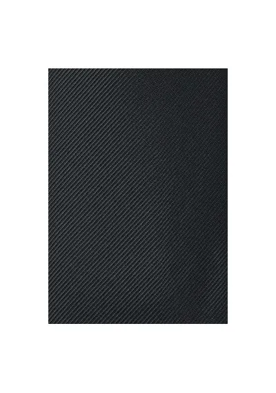 Cravatta nera costine